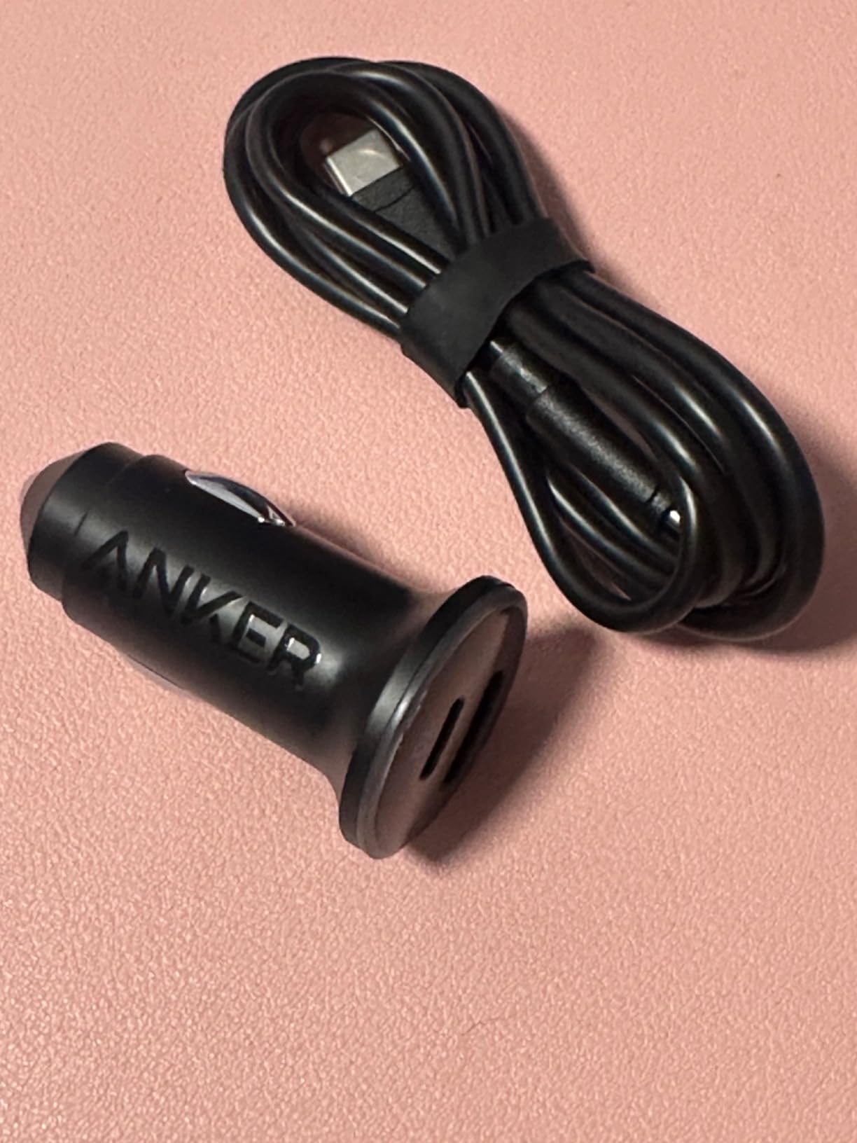 Anker 323 52.5W USB C Car Charger with 30W PowerIQ 3.0 Fast Charging | Cigarette Lighter Adapter, for iPhone 17 / 16 / 15 / 14 / 13 / 12 Series, Galaxy S25 / S24, Pixel, and More customer photo 1