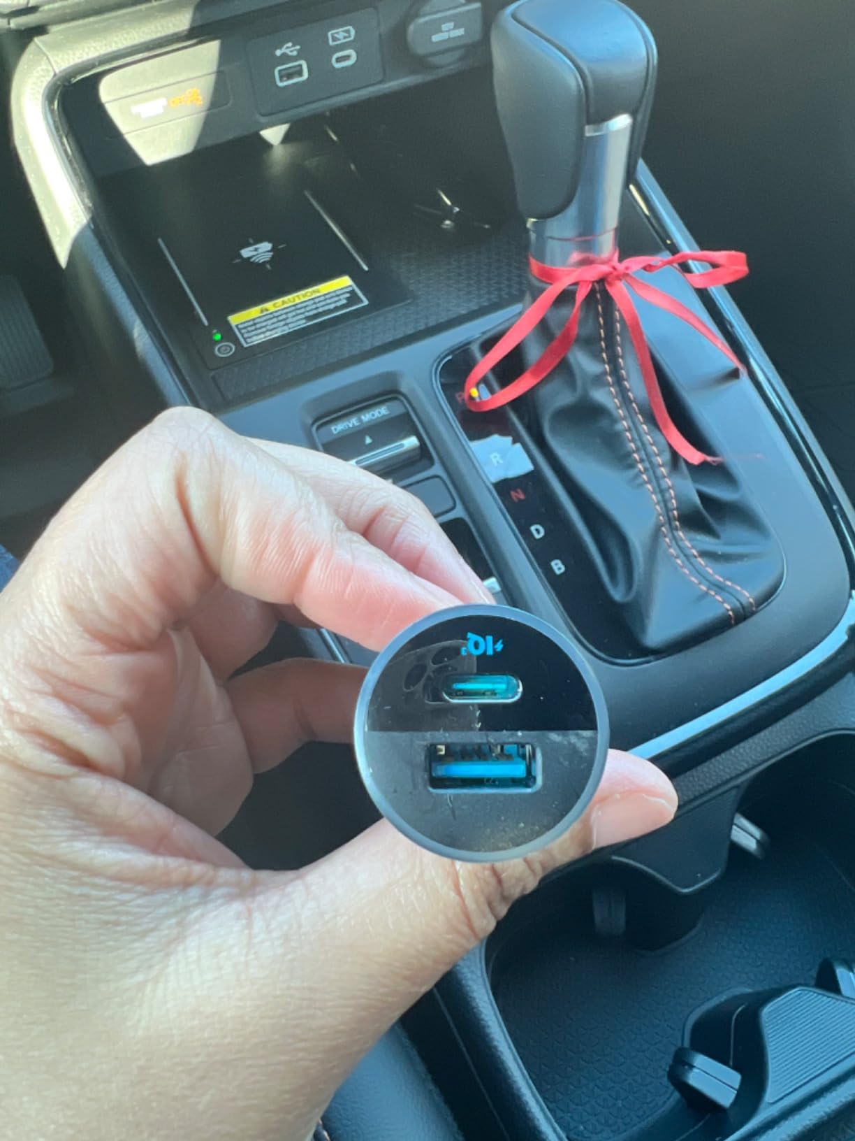 Anker 323 52.5W USB C Car Charger with 30W PowerIQ 3.0 Fast Charging | Cigarette Lighter Adapter, for iPhone 17 / 16 / 15 / 14 / 13 / 12 Series, Galaxy S25 / S24, Pixel, and More customer photo 2