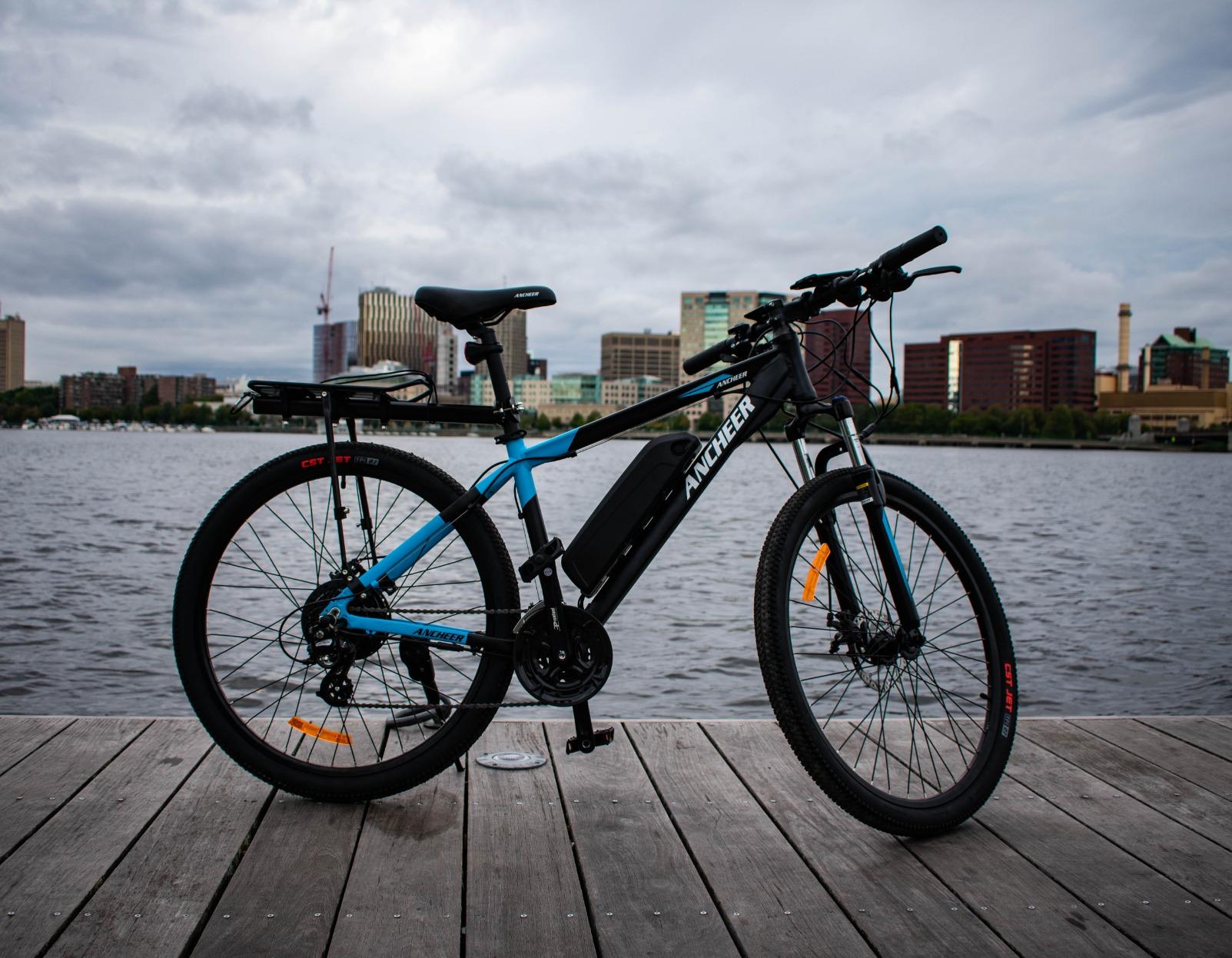 ANCHEER Electric Bike for Adults, Peak 750W Ebike, 3 Hours Fast Charge, 60 Miles Electric Bicycle with 48V/499Wh Battery, 27.5 '' Hummmer Electric Mountain Bike with LCD Display, 21 Speed customer photo 2