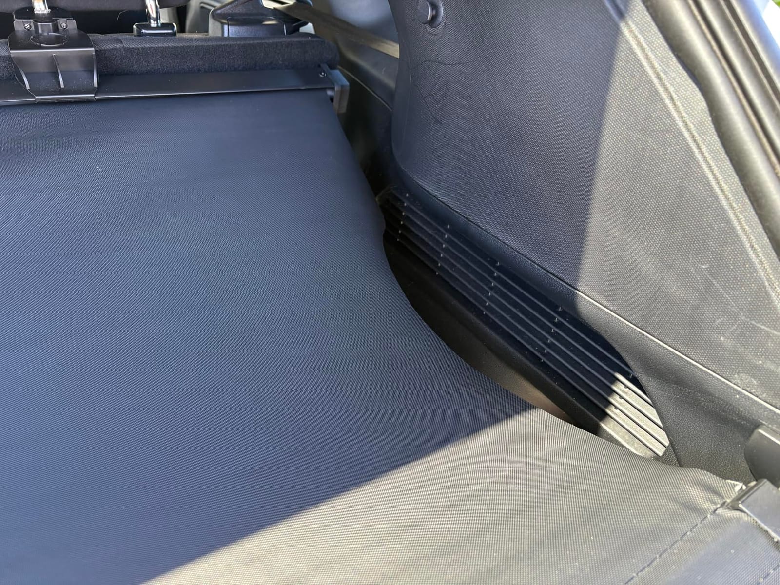 Powerty Cargo Cover for 2020-2025 Kia Telluride, Canvas Trunk Cover Retractable Trunk Security Cover Privacy Shielding Shade for Kia Telluride customer photo 2