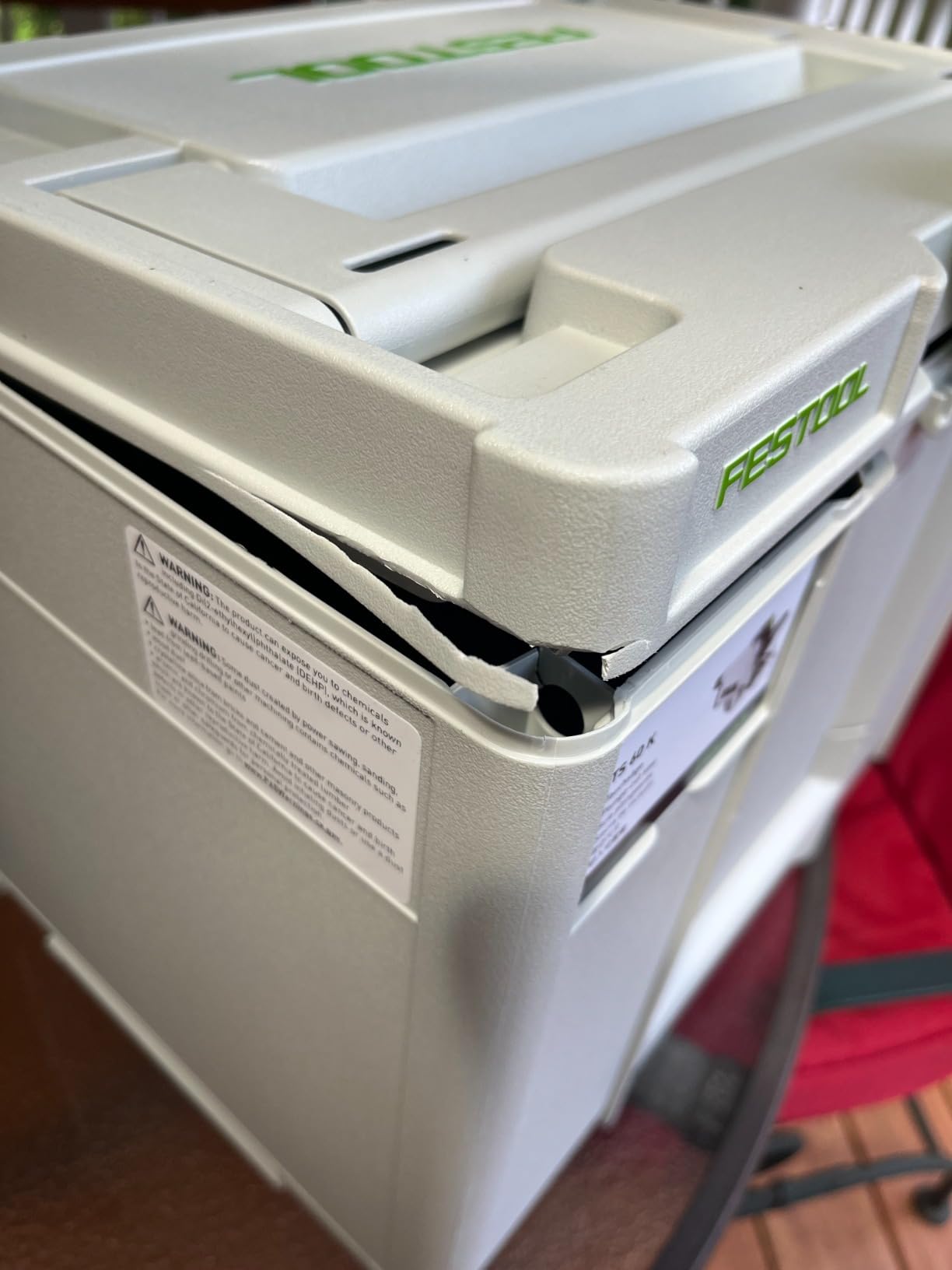 Festool Plunge-Cut Track Saw TS 60 KEB-F-Plus-FS US with 55-Inch (1400mm) Guide Rail 576726+491498 customer photo 1