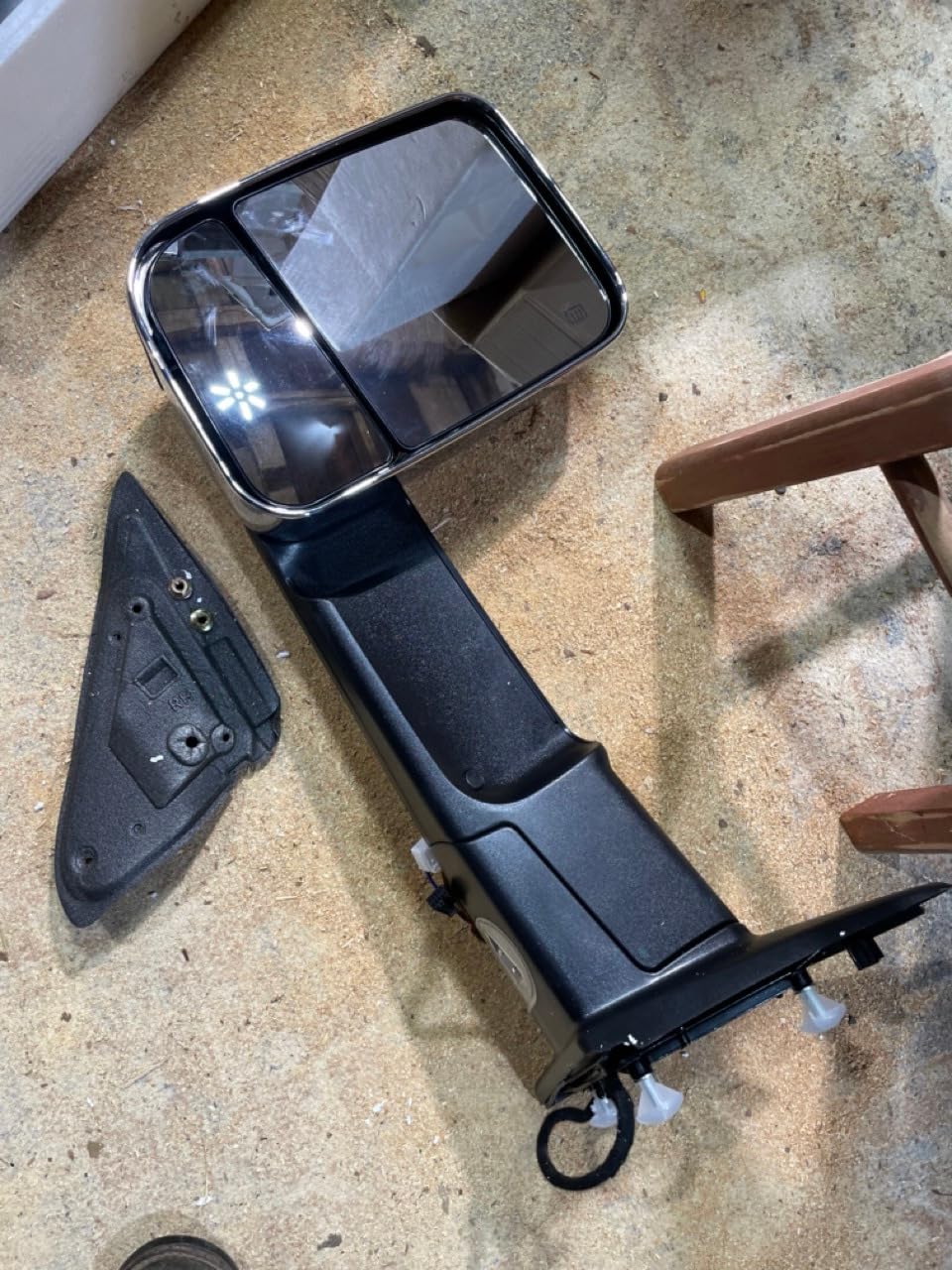 Smoked Power Heated Tow Mirrors Compatible with 2009-2018 Dodge Ram 1500 customer photo 1