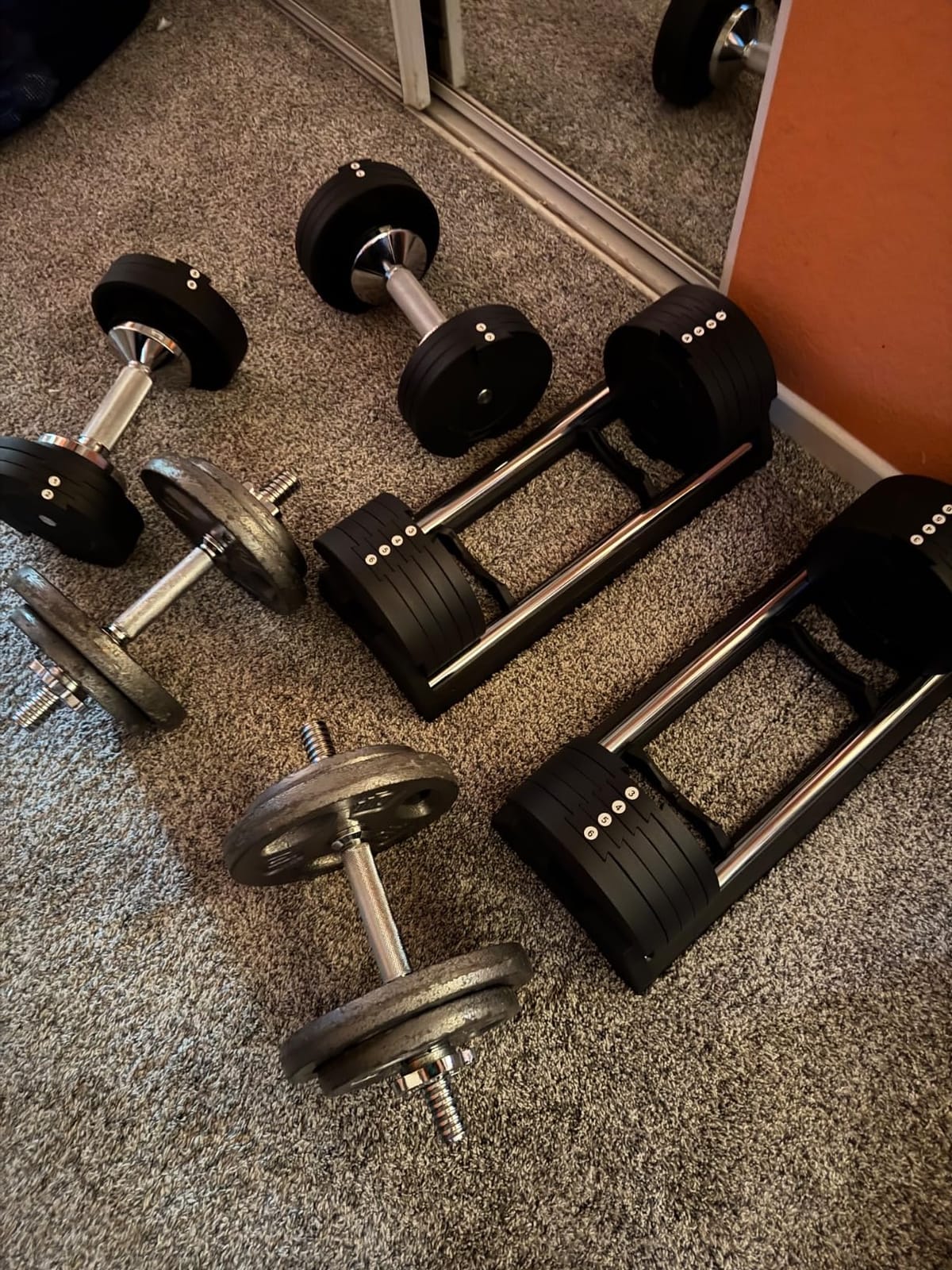 Snode AD80 Drop-proof Cast Iron Adjustable Dumbbells 80LBs customer photo 2