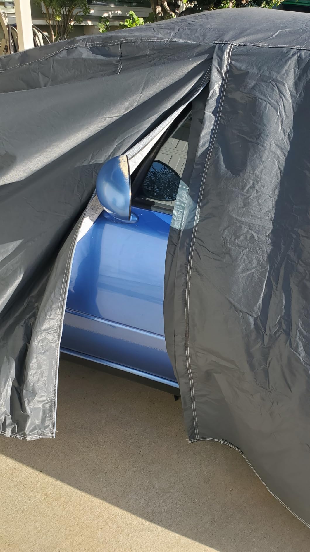 GUNHYI 16 Layers Car Cover for Sports Small Car Waterproof All Weather customer photo 2
