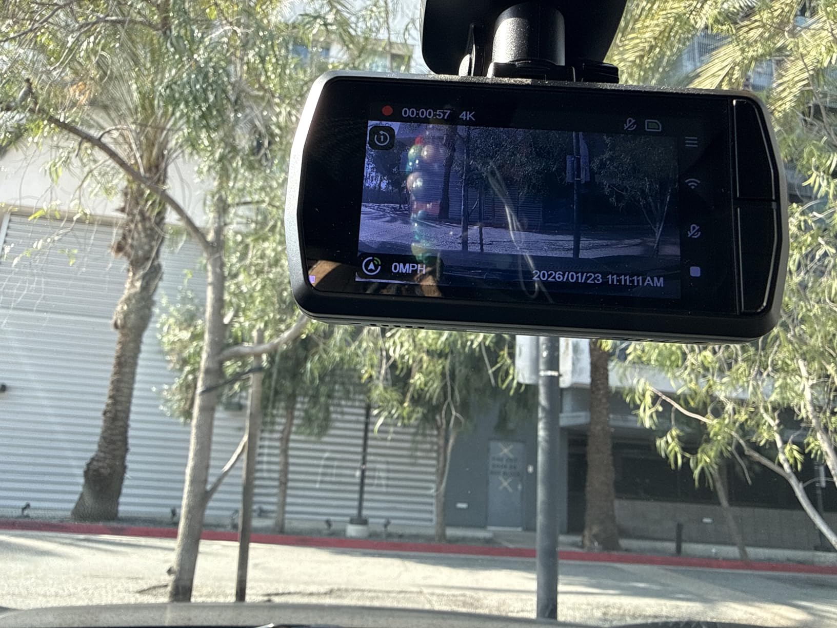 YEECORE 4K Dash Cam Front and Rear, Built-in WiFi GPS, 3