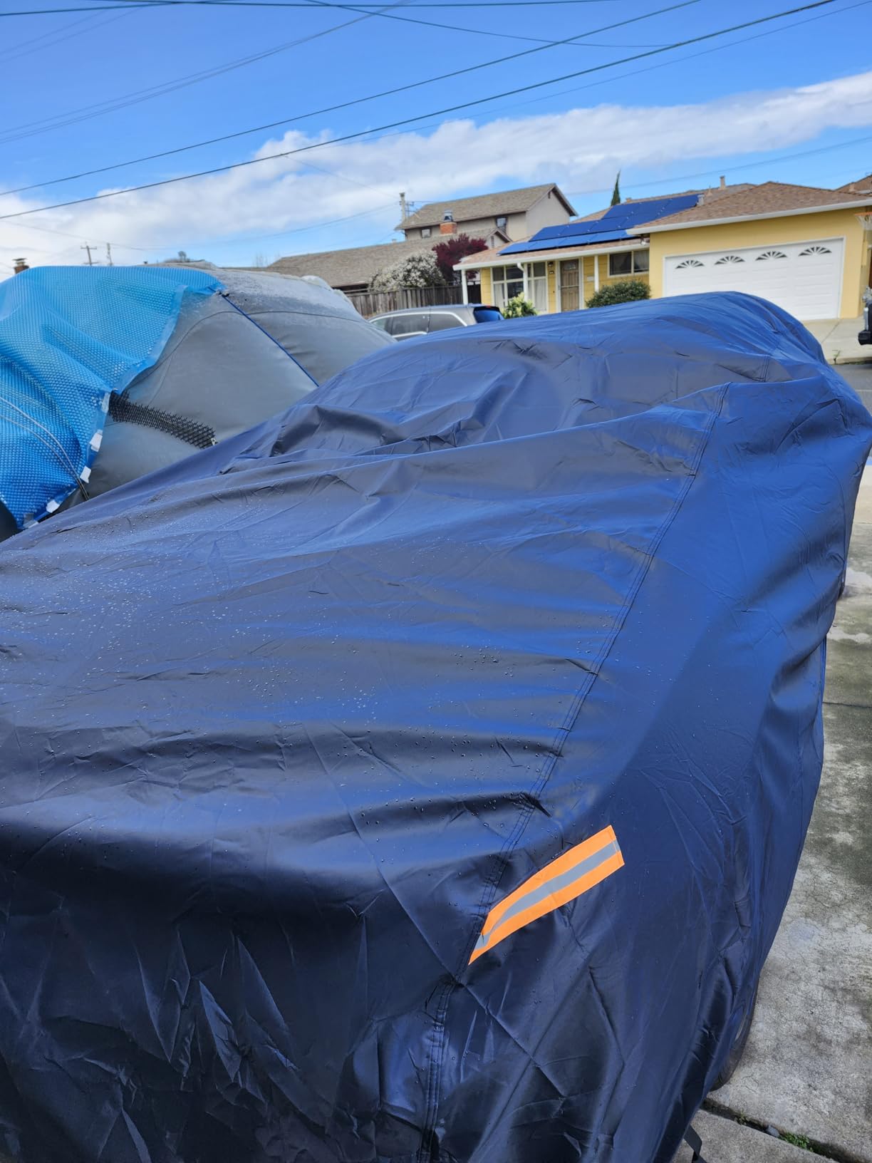 Kaugung Heavy Duty Car Cover Custom Fit Lexus ES350 ES350h ES300h (1992-2025), Waterproof All Weather Resistant Outdoor Sun Rain Dust Snow Protection with Anti-Theft Lock. customer photo 2