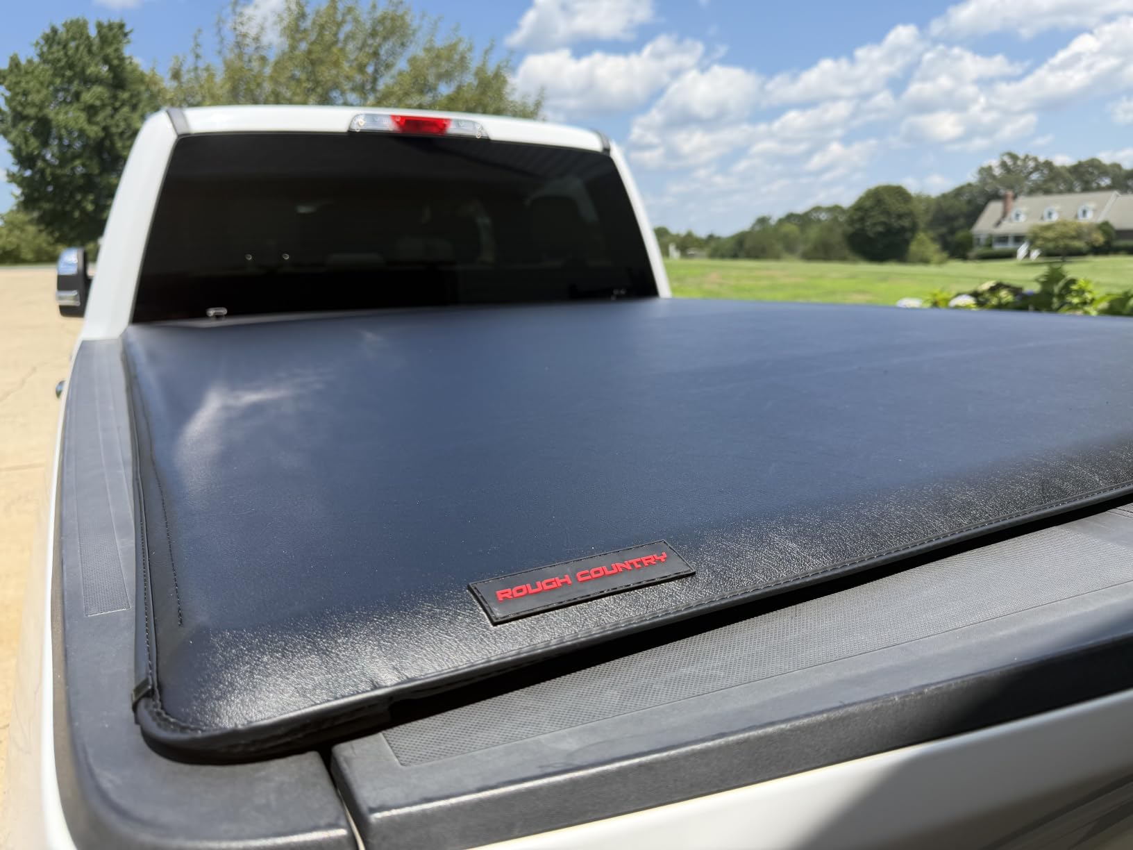 Rough Country Soft Roll-Up Truck Bed Cover for Ford F-150, Lightning & Raptor (2015-2026) - Fits 5'7 Bed, Low-Profile All-Weather Tonneau Cover customer photo 1