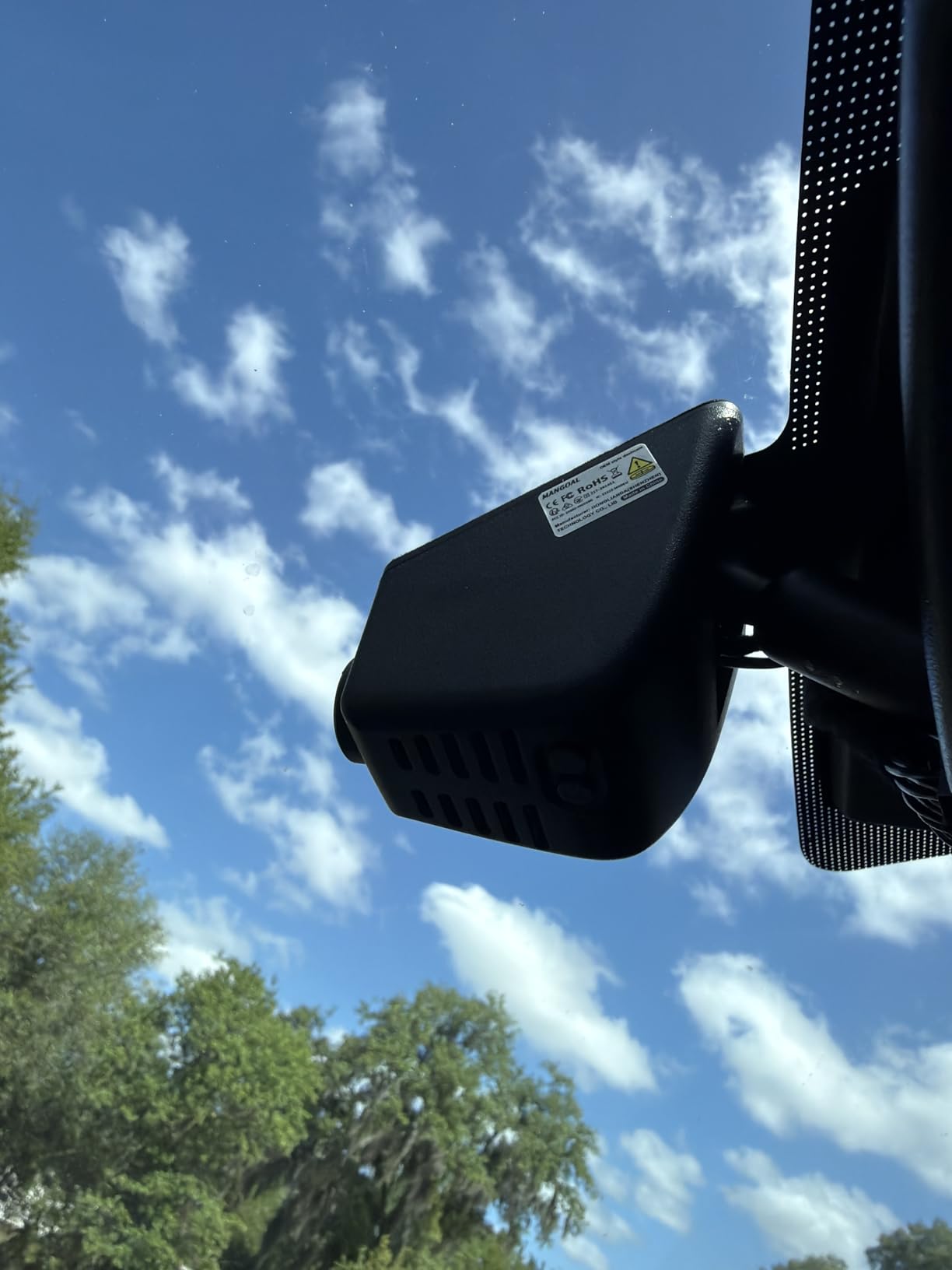 Mangoal 4K Dash Cam for Ford F150 2018-2026, F250 F350 F450 2020-2026 (A) | Super Duty 2020-2026, OEM Style, XLT Lariat King Ranch Raptor Limited Platinum, UHD 2160P Video, WiFi & App, GPS, 64GB Card customer photo 2