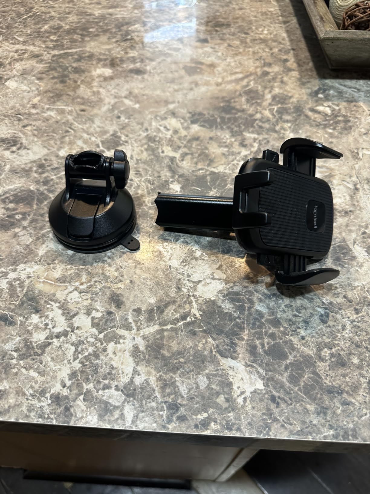 Lamicall Car Phone Holder Military-Grade Suction Cup Dashboard Windshield | 360 Rotation Phone Holders for Your Car, Quick Release Adjustable Phone Mount for Car Truck for iPhone 17 16 15 14 Pro Max customer photo 2
