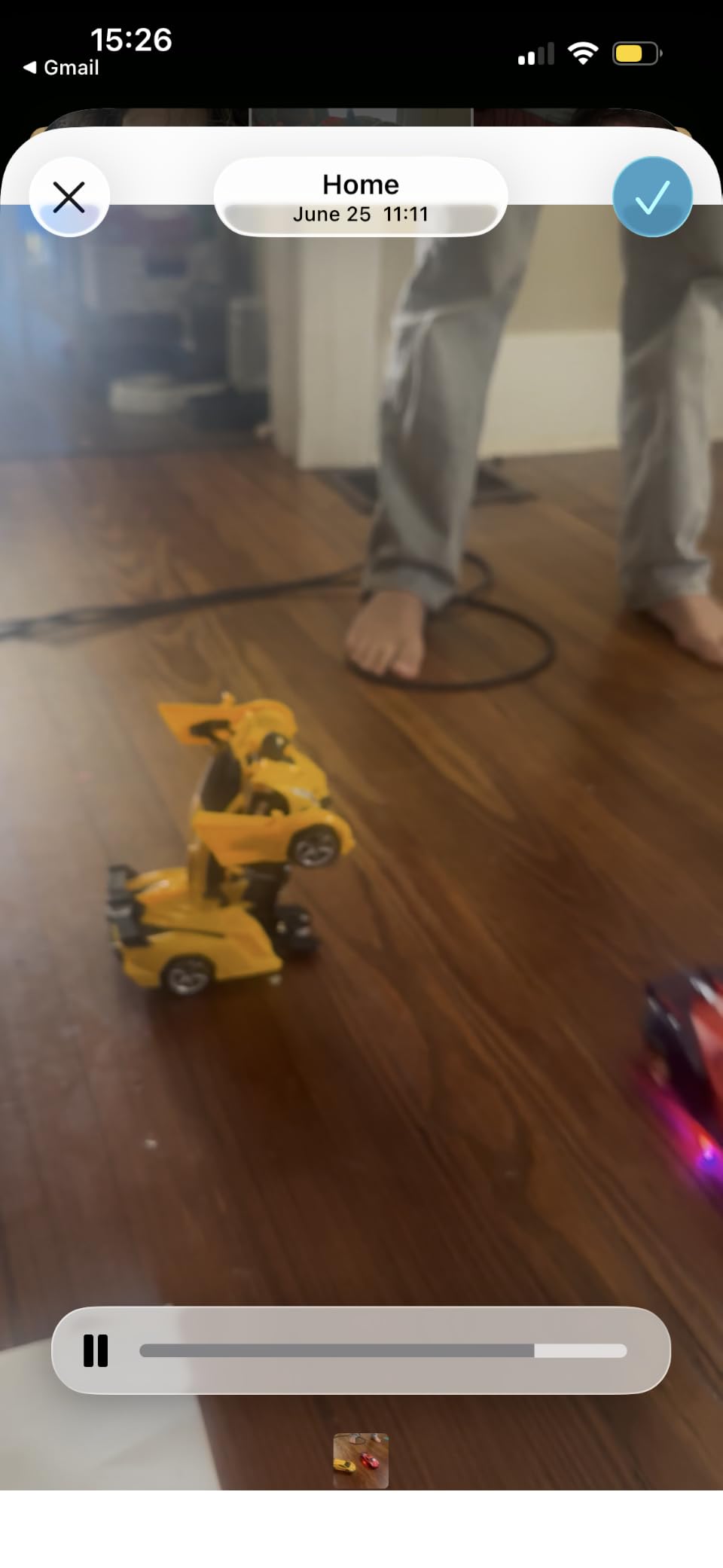Transform Remote Control Car Toys for Boys 4-6, Drift RC Car Blue | Transform Cars, Gift for Boy Ages 4-12 Years Old, One-Button Transforming, 360° Rotation, 2.4GHZ 1:18 Scale, Robot Toy Car customer photo 2