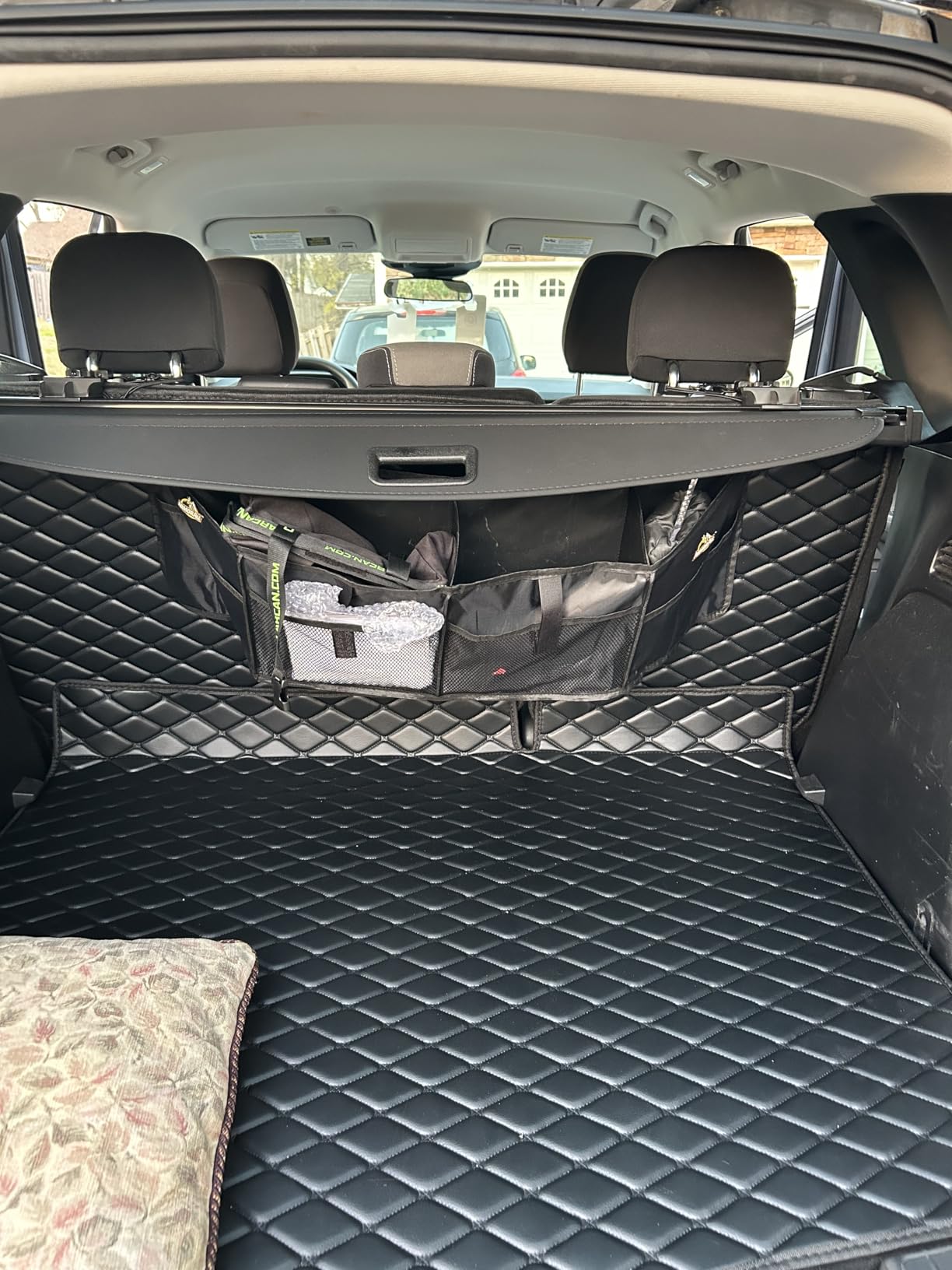 Powerty Cargo Cover for 2010-2023 Lexus GX460 GX 460 Accessories, Canvas | Retractable Trunk Cover, Anti-peeping Privacy Screen, With Extended Cover, Anti-UV Rear Security Shade customer photo 2