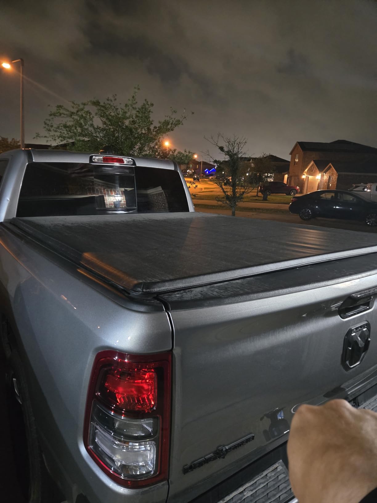 Soft Roll-up 6.4' Truck Bed Tonneau Cover for Dodge Ram 1500 2002-2018, Ram 1500 Classic 19-24 (Not for New), Ram 2500 3500 2003-2026, Fleetside 6.4 ft 76.8 in Bed customer photo 1