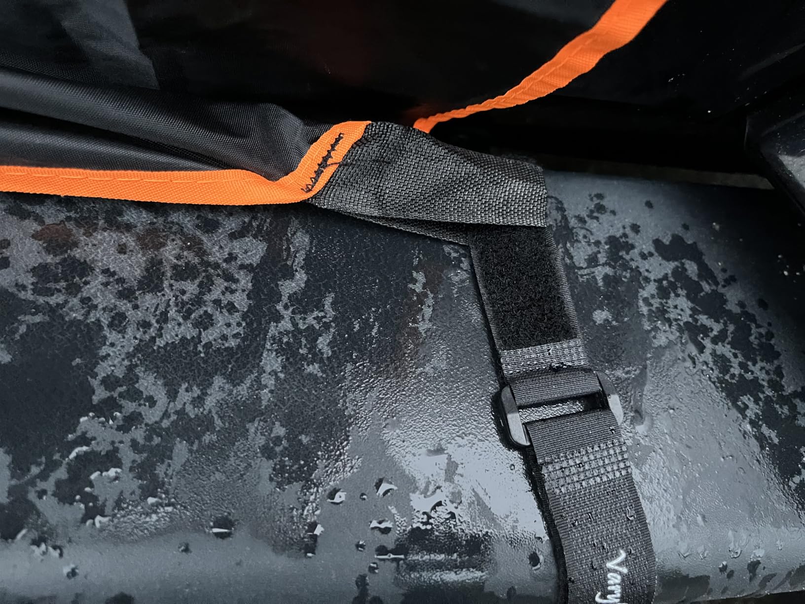 NEVERLAND Wrangler Cab Cover for 2007-2026 Jeep Wrangler JK JL 2 Door | Outdoor Waterproof Half Car Cover with Reflective Strip, 3 Windproof Straps, Storage Bag Sun Rain Snow Protection Black customer photo 1