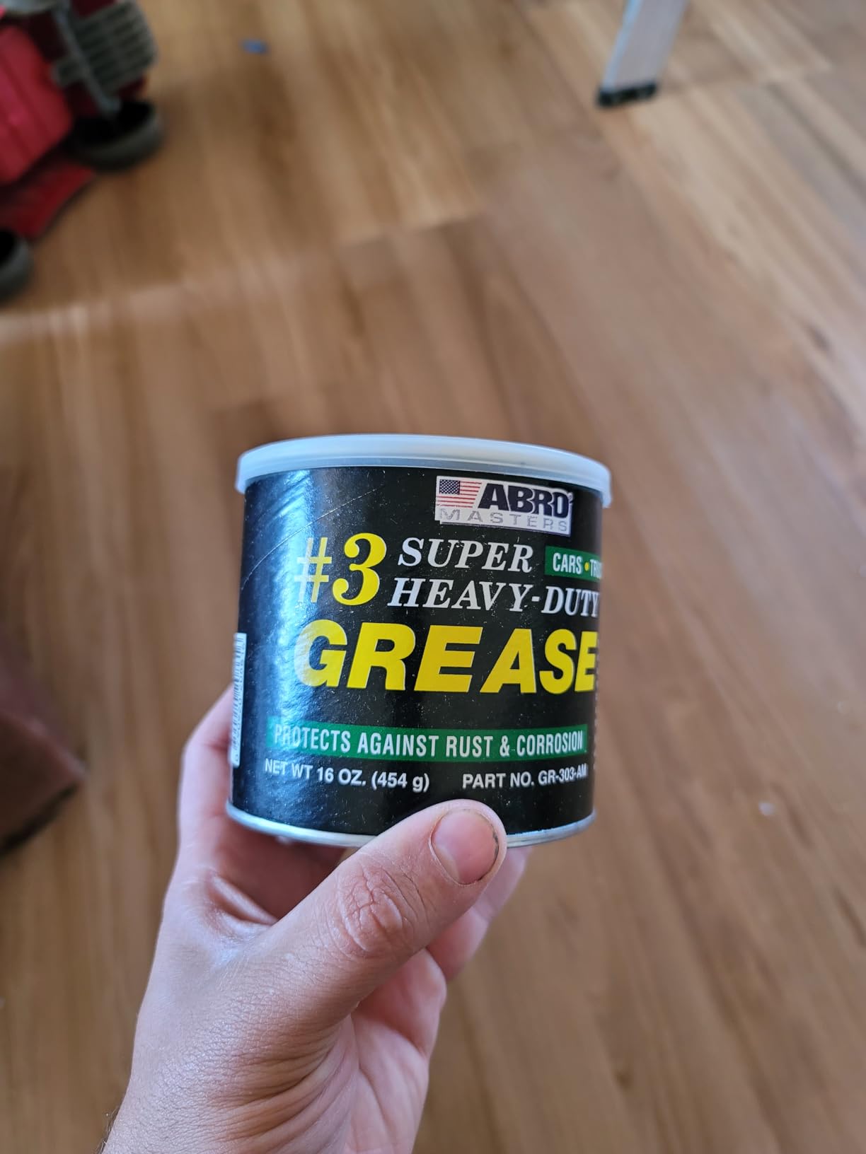 ABRO Masters #3 Wheel Bearing Grease 16 oz, Heavy-Duty Sodium-Based customer photo 2