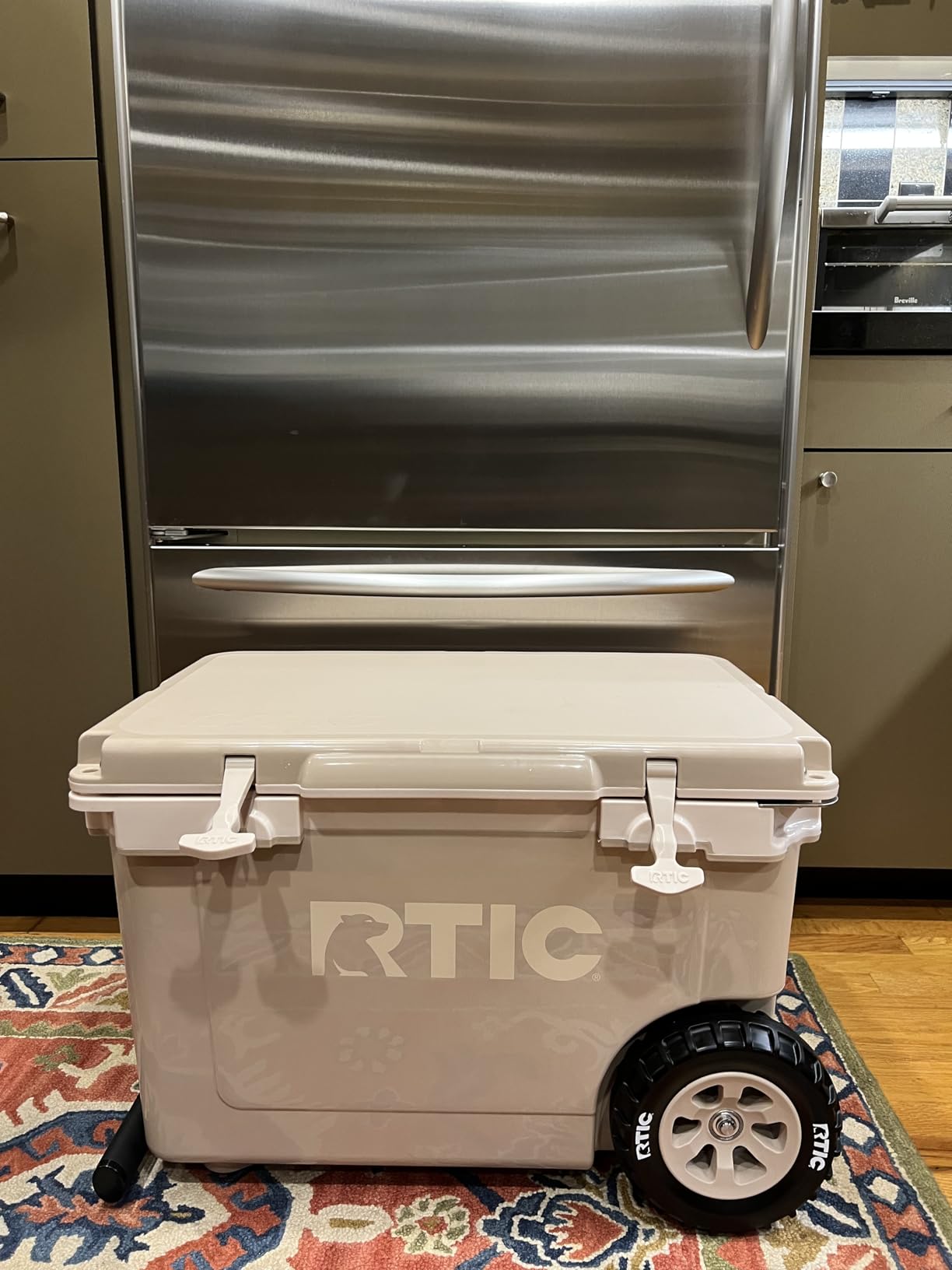 RTIC 52 QT Ultra-Light Wheeled Hard Cooler | Insulated Ice Chest Box customer photo 2