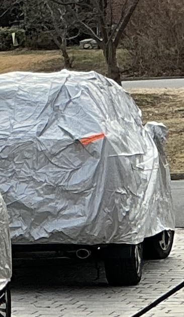Kayme 6 Layers Waterproof SUV Car Cover for GMC Yukon XL 2000-2026 customer photo 1