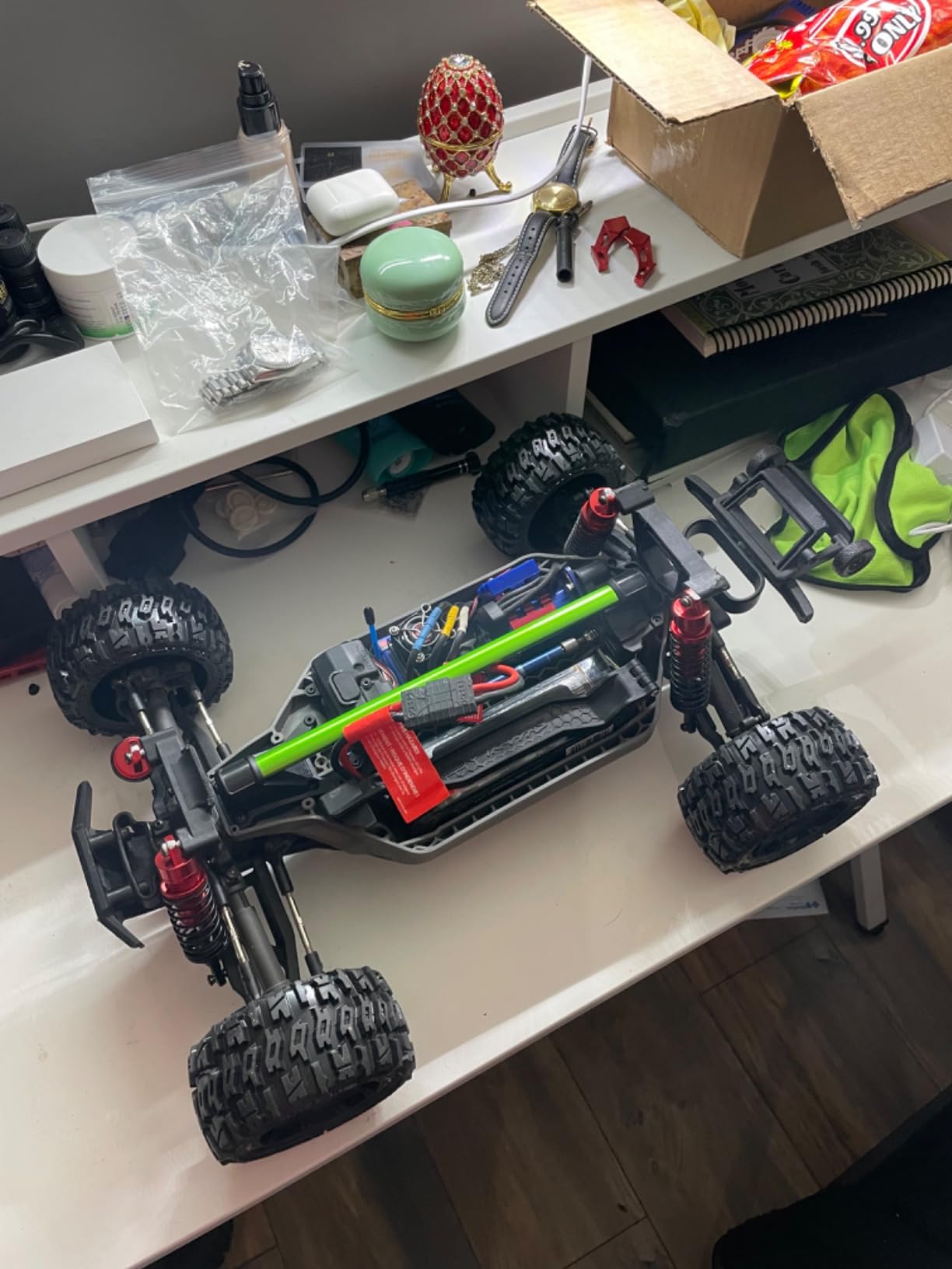 Traxxas Rustler 4x4 Ultimate VXL Blue 1/10 RTR - 67097-4 customer photo 1