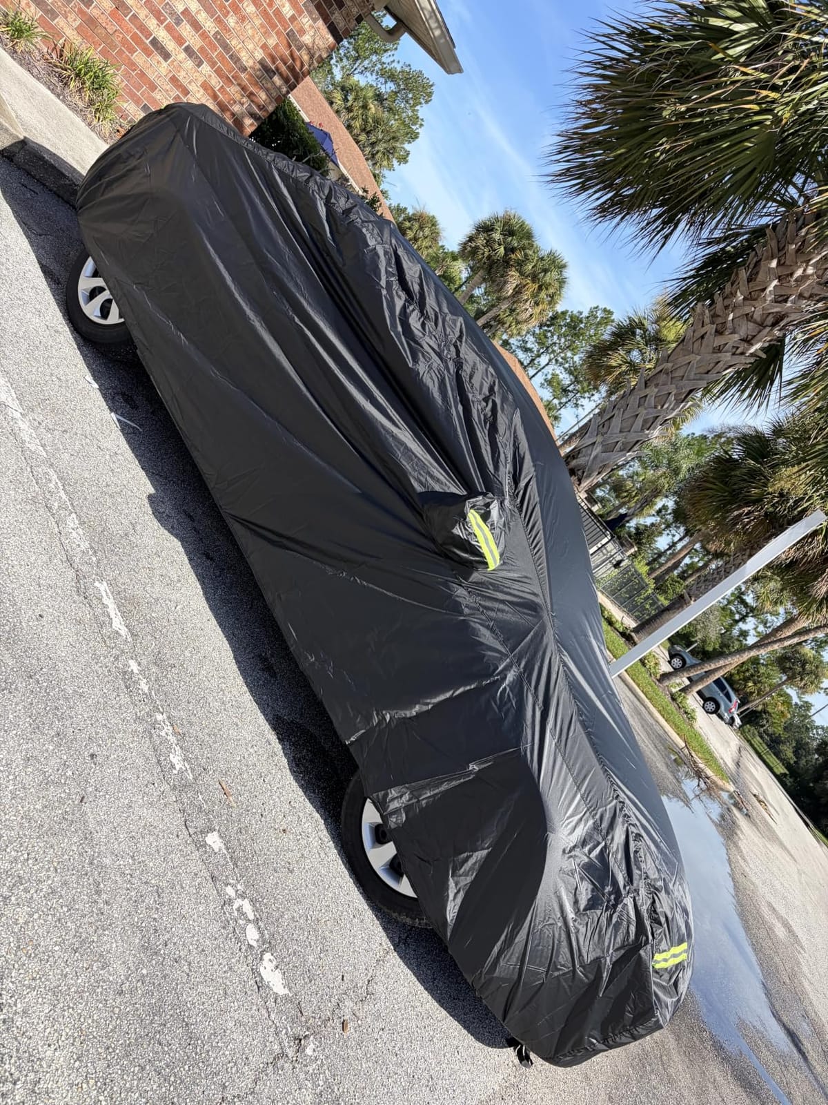 Car Cover Custom Fit for Dodge Challenger 2008-2025, Waterproof All Weather for Automobiles Full Exterior Cover Rain Sun Snow Protector with Door Zipper customer photo 2