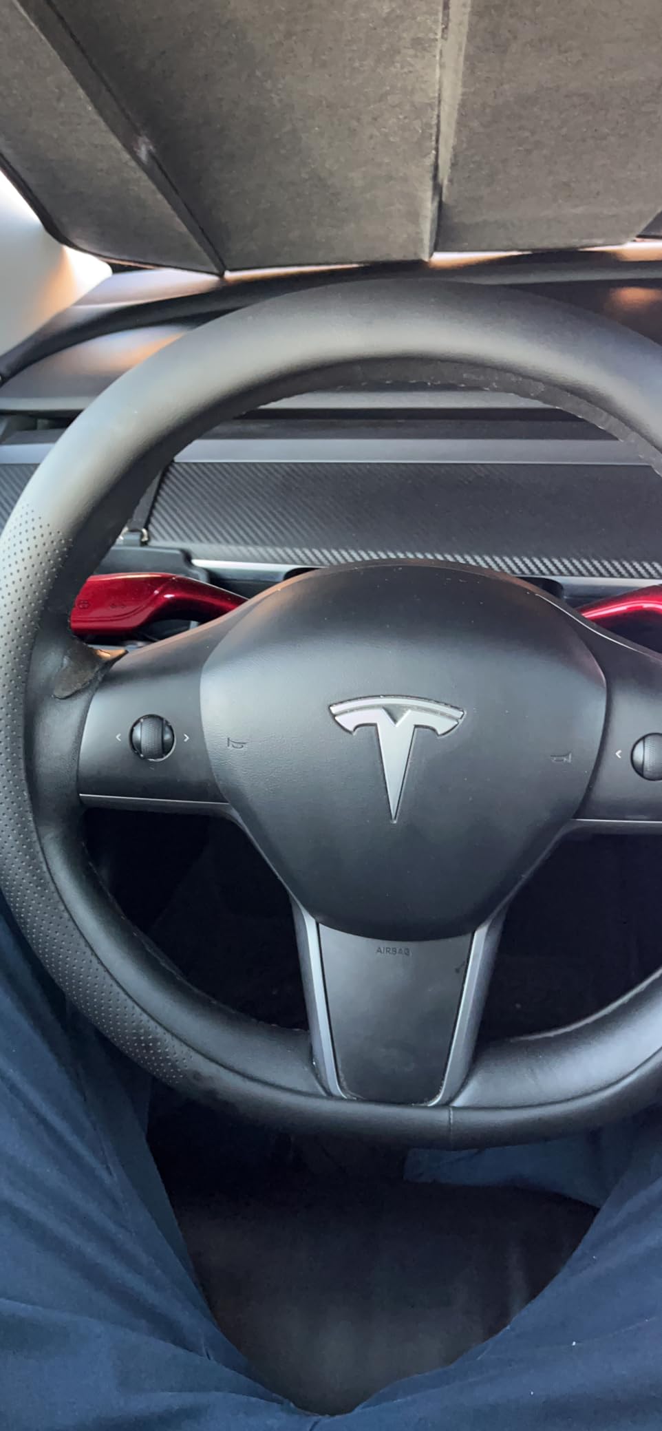 Car Steering Wheel Cover for Tesla Model Y Model 3 Juniper Highland 2026 customer photo 2