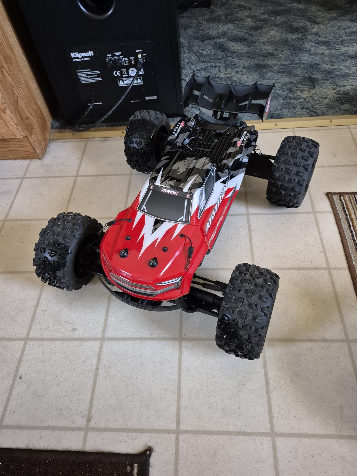 ARRMA RC Truck KRATON 4X4 4S BLX 1/10TH 4WD Speed Monster Truck RTR (Battery and Charger Not Included), Red, ARA4408V2T3 customer photo 1