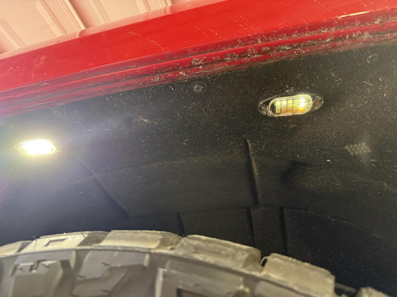 YONEDA White Rock Lights for Trucks, 12 Pods, IP68 Waterproof customer photo 2