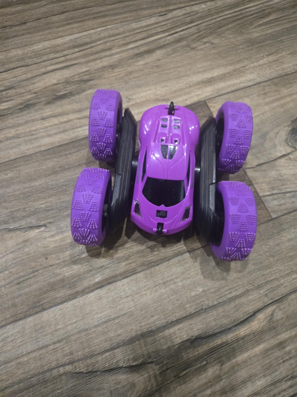 QUNREDA Remote Control Car, RC Cars Toys for Kids Ages 6-12, 4WD Stunt Car with LED Lights & 360° Flips, 2.4GHz, Upgraded USB-C Modular Batteries, 8-10 Year Old Boys Birthday Gift customer photo 2