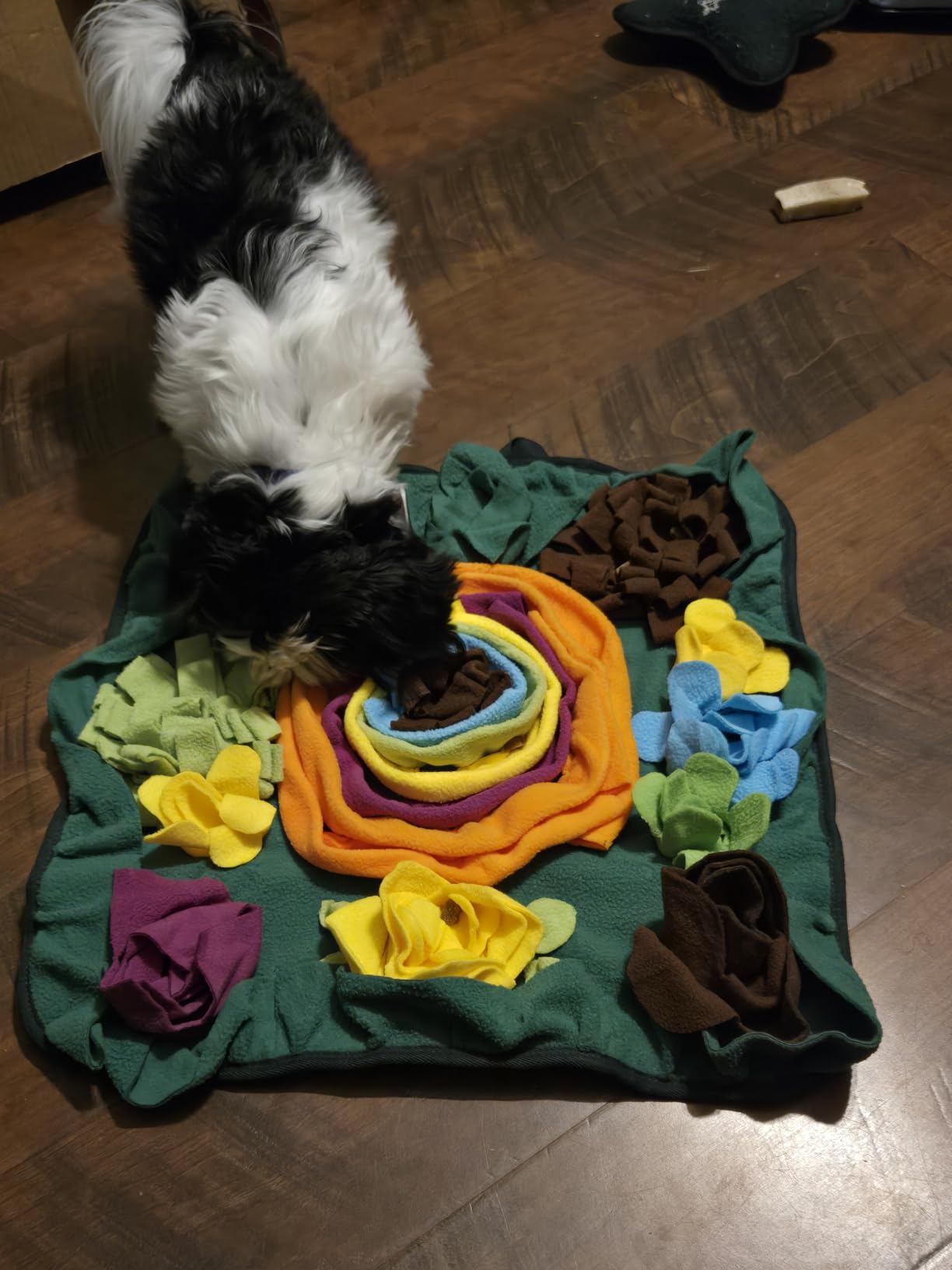 Snuffle Mat for Dogs -Interactive Dog Toys to Keep Them Busy | Puppy Puzzle Slow Feeder Treat| Dog Lick Mat Enhancement customer photo 1