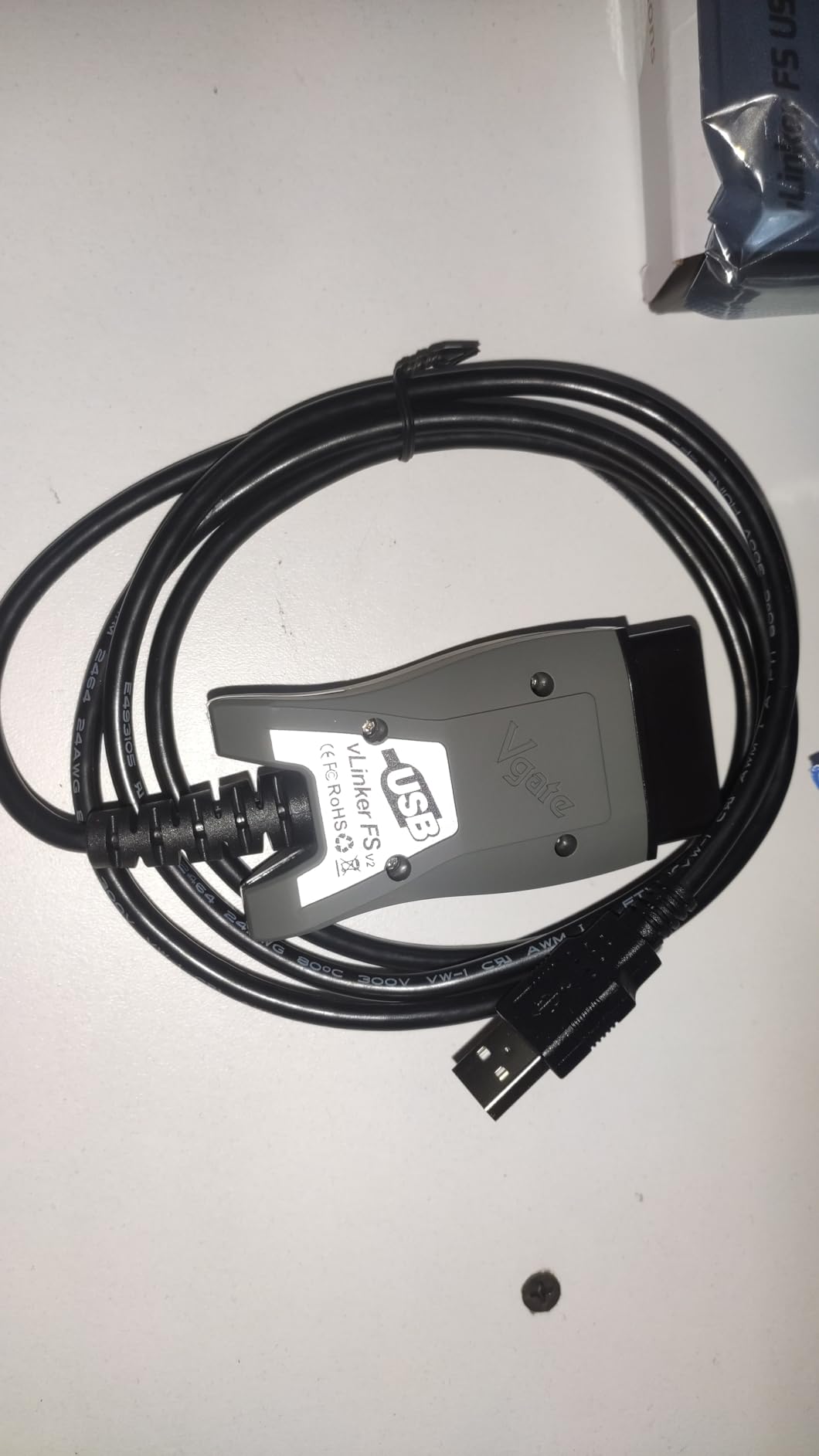 VGATE vLinker FS USB FORScan OBD2 Adapter for HS/MS-CAN Auto Switch, Wire OBD2 USB FORScan Adapter Code Readers & Scanner Diagnostic Tools customer photo 1