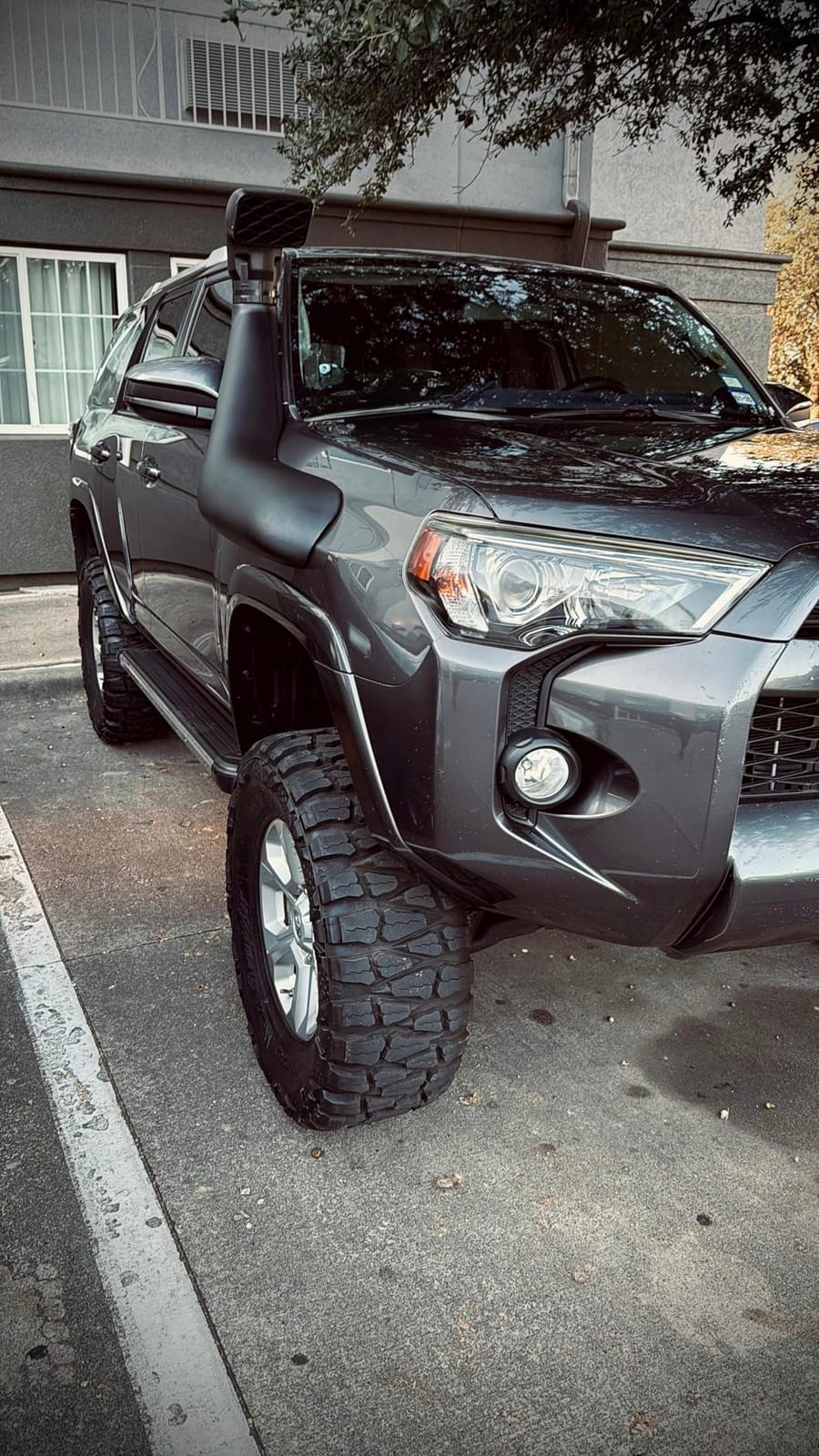 LEDIN Air Snorkel Kit Compaitble For 2010-2024 Toyota 4Runner SR5 Limited T R D Off Road Rolling Head 4.0 V6 4x4 Desert Flood Water Crossing Channel Tube Pipe customer photo 2