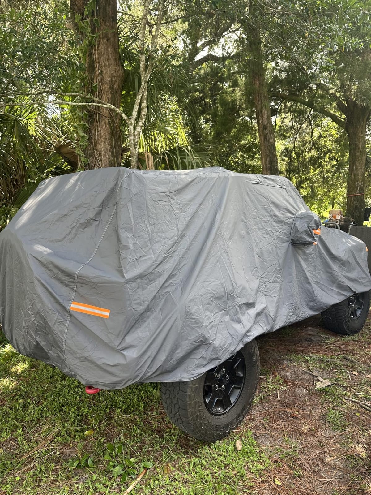 GUNHYI Premium Car Cover Custom Fit BMW X5 (2007-2026), 16 Layers Heavy Duty Car Cover Waterproof All Weather with Zipper Door customer photo 2