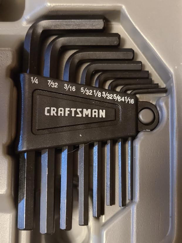 CRAFTSMAN OVERDRIVE 121-Piece Gunmetal Chrome Mechanics Tool Set, Standard SAE/Metric Socket Set, with Hard Case (CMMT99121L) customer photo 1