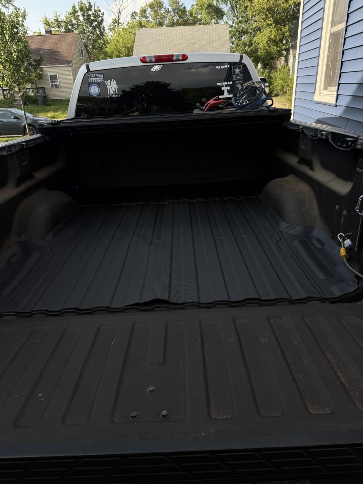 TripleAliners 6.5FT Truck Bed Mat for 2015-2023 Ford F150 | All Weather Protection, TPE Pickup Bed Liner with Raised Wall, Custom Fit, Anti-Slip, Durable, for Ford F-150 Accessories customer photo 2