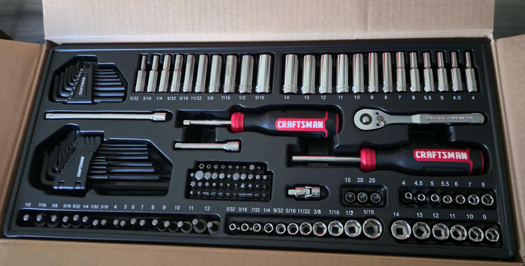 CRAFTSMAN 308 Piece Mechanics Tool Set, Socket and Wrench Set (CMMT45939) customer photo 1