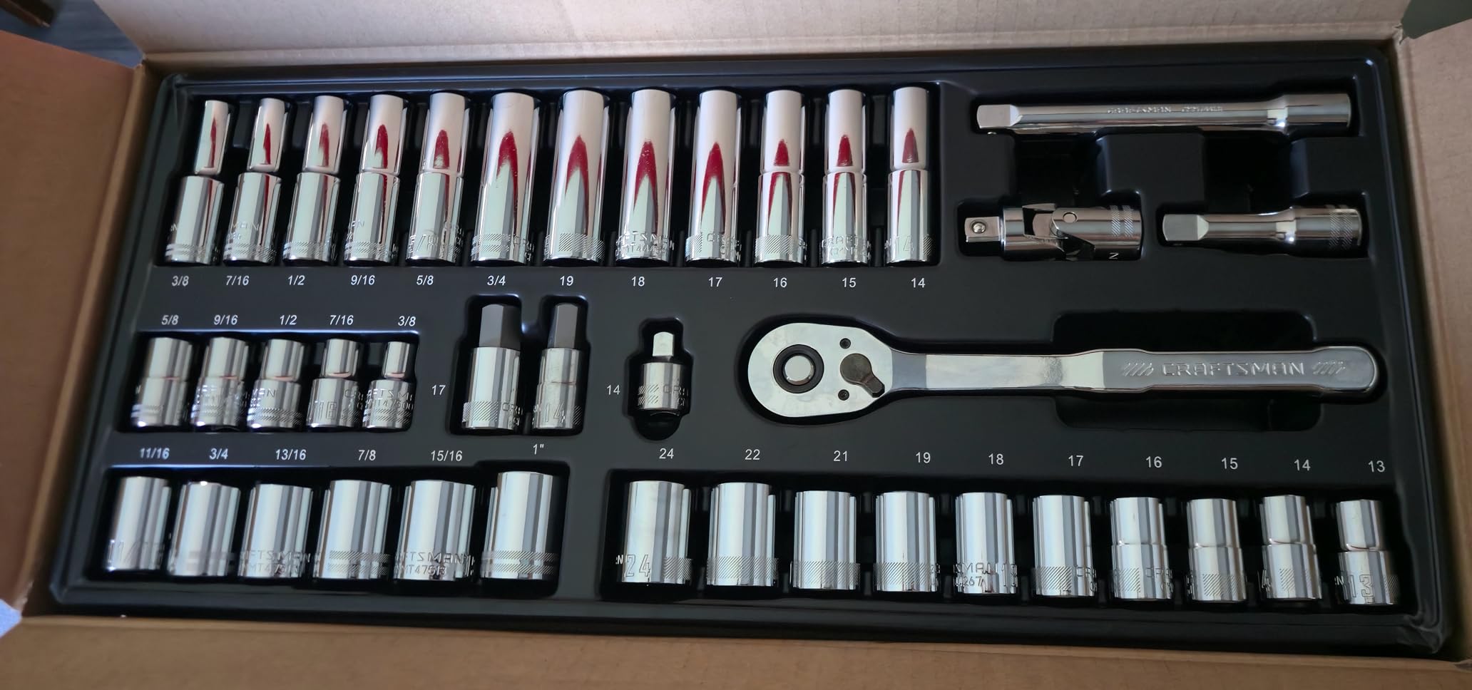 CRAFTSMAN 308 Piece Mechanics Tool Set, Socket and Wrench Set (CMMT45939) customer photo 2