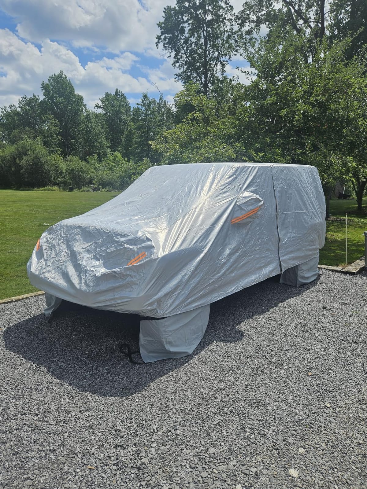 Kayme 6 Layers Waterproof SUV Car Cover for Subaru Forester 1997-2026 customer photo 1