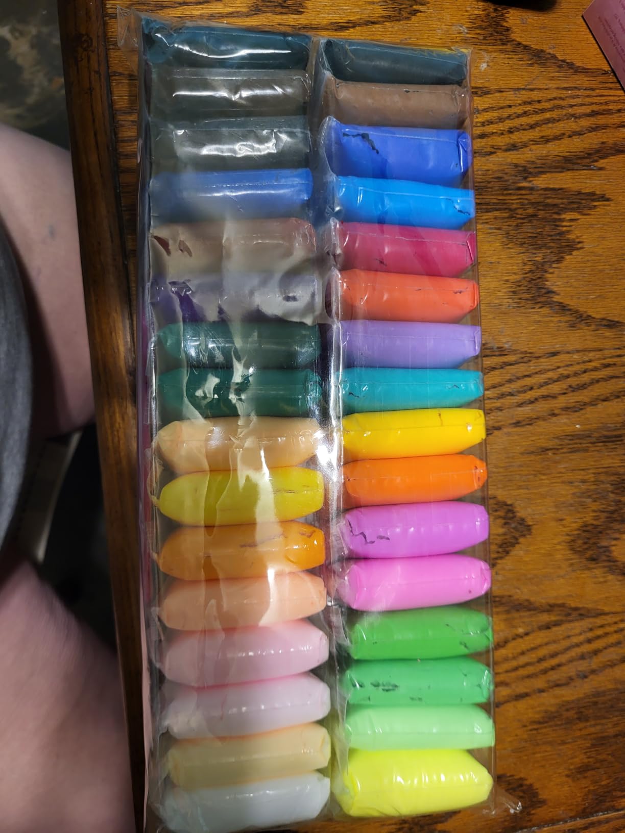 MuseLuxe Air Dry Clay - 32 Colors Modeling Clay Kit with 3 Sculpting Tools | Safe & Non-Toxic, Crafts DIY Magic Gifts Toys for Boys, Girls, Kids customer photo 2