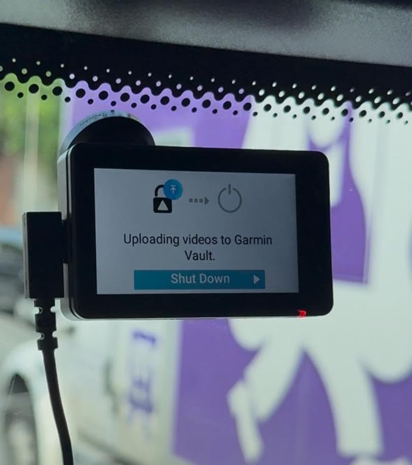 Garmin Dash Cam X310, Compact 4k Ultra HD Dash Cam | Records 4K Ultra HD Video with a 140-Degree Field of View, Compact Size & 2.4