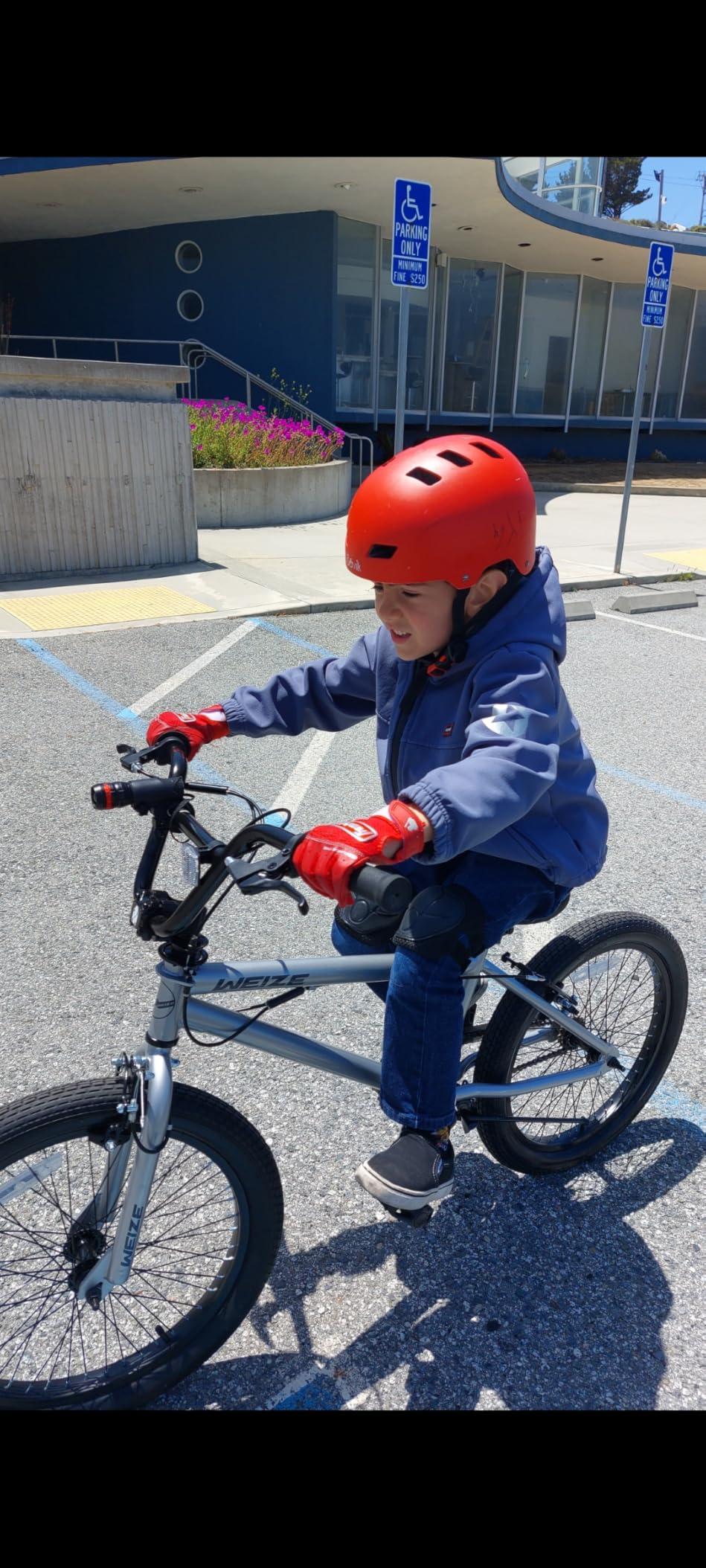 WEIZE Freestyle BMX Bike 20 inch Trick Bicycle for Kids Teenage Boys Girls customer photo 1
