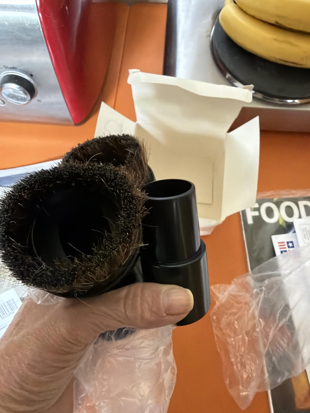3PCS Horse Hair Brush Vacuum Attachment Set, Black Round Horse Hair Vacuum Attachments & Brushes, Shop Vac Brush Attachment customer photo 1