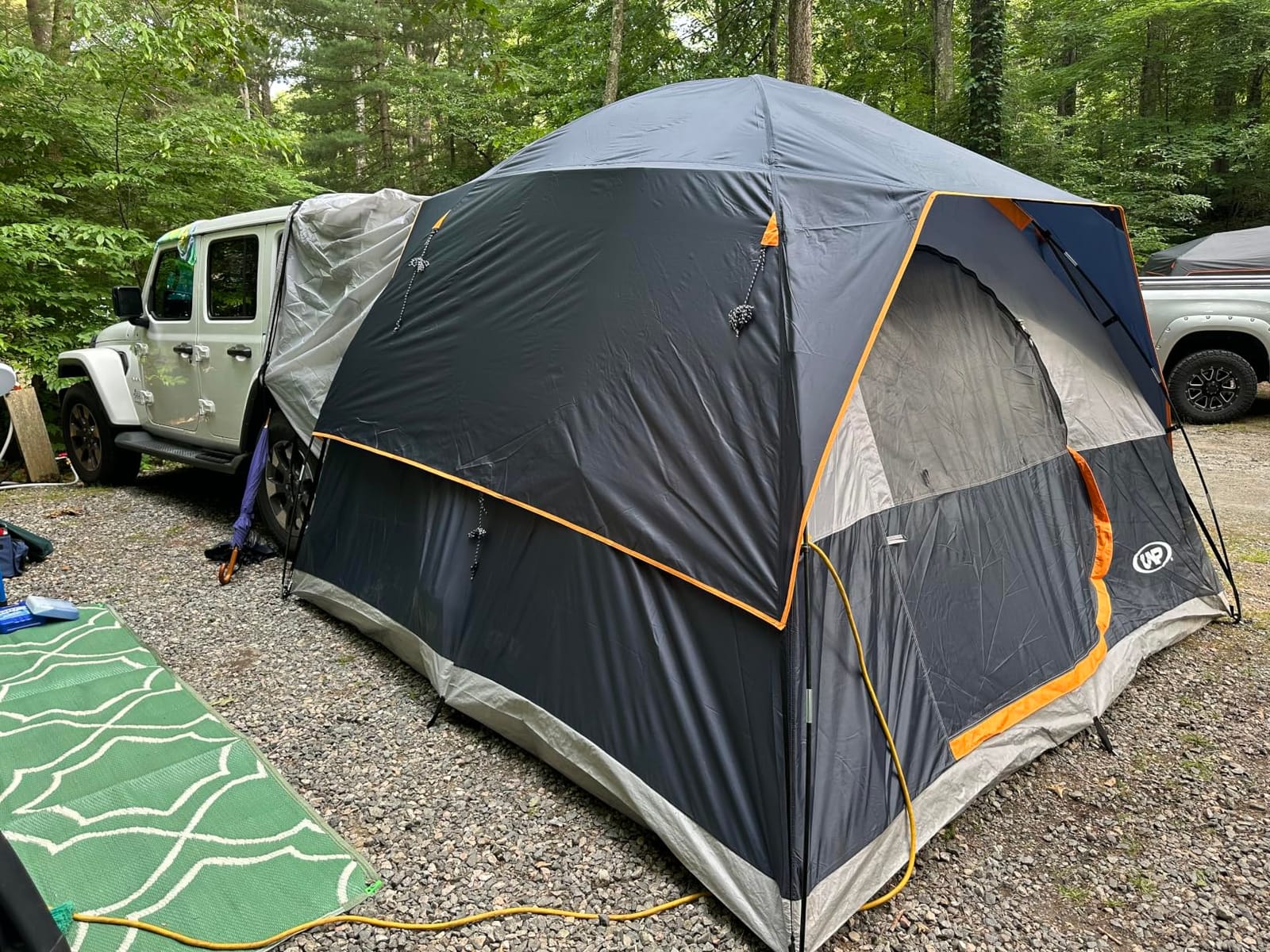 UNP SUV Dome Tent for Camping Outdoor 6 Person Car Camping Tent | Easy Set Up SUV Tailgate Tent with Rainfly 10' x 10' Vehicle Family Camping Tent customer photo 1