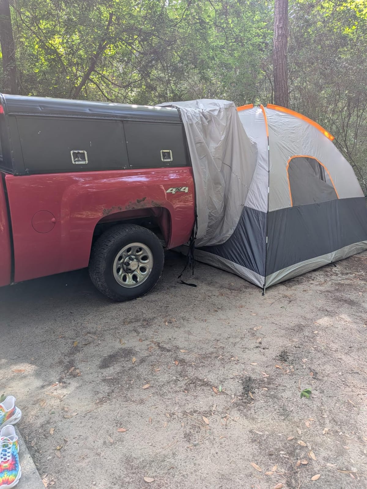 UNP SUV Dome Tent for Camping Outdoor 6 Person Car Camping Tent | Easy Set Up SUV Tailgate Tent with Rainfly 10' x 10' Vehicle Family Camping Tent customer photo 2