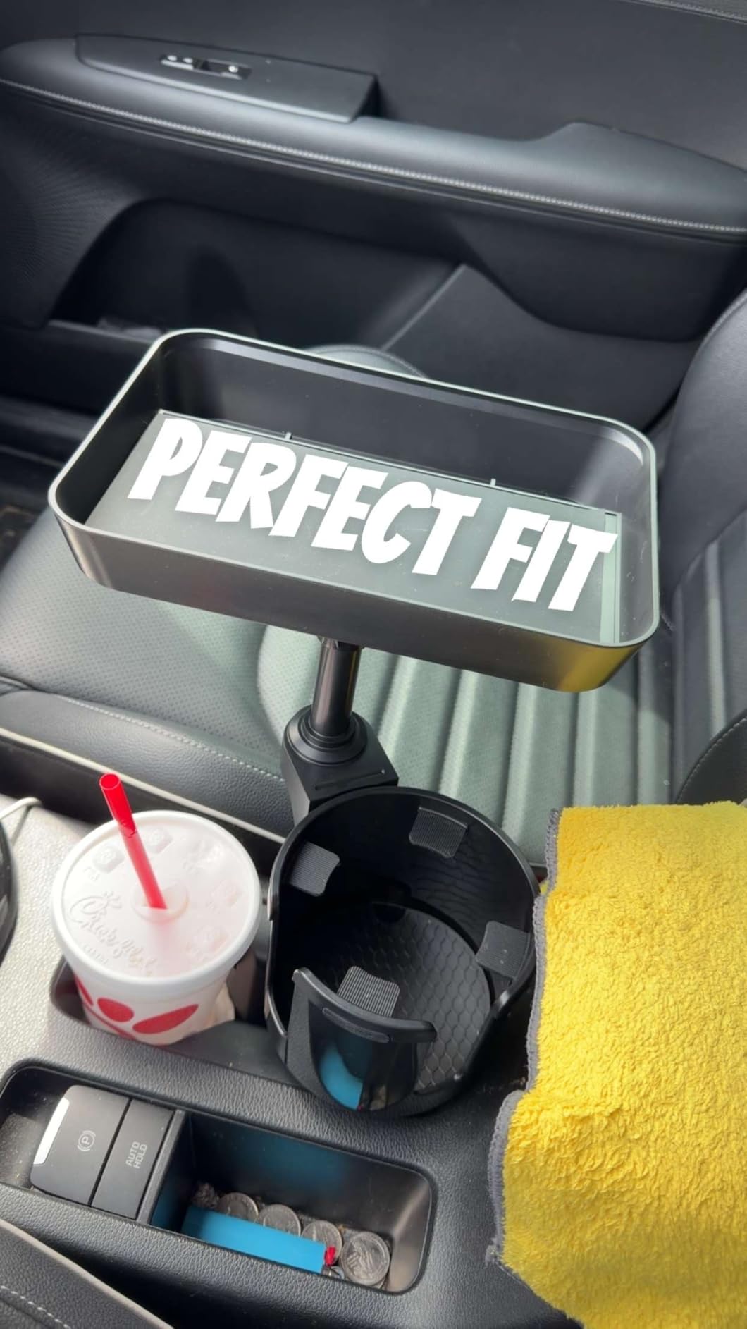DYLEN Car Cup Holder Tray, 9.5