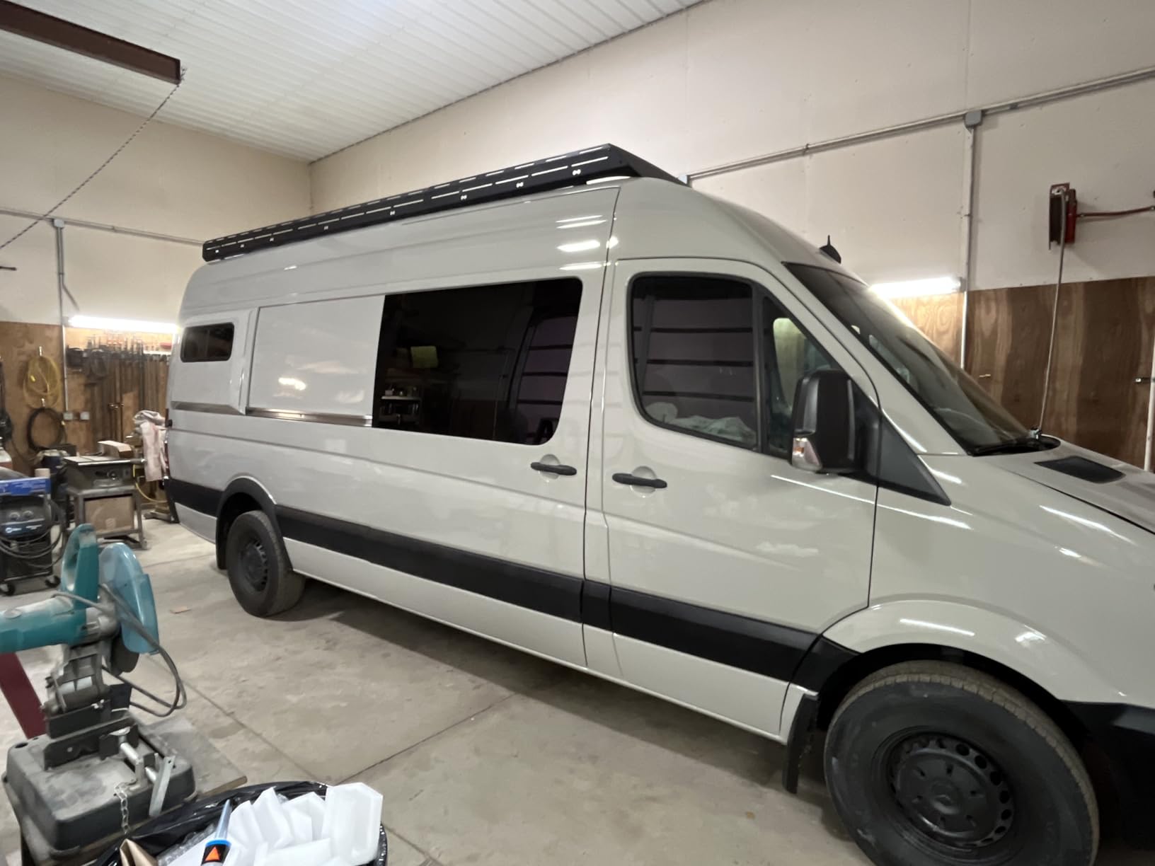VANNCAMP Aluminum Roof Rack for Mercedes Sprinter 170