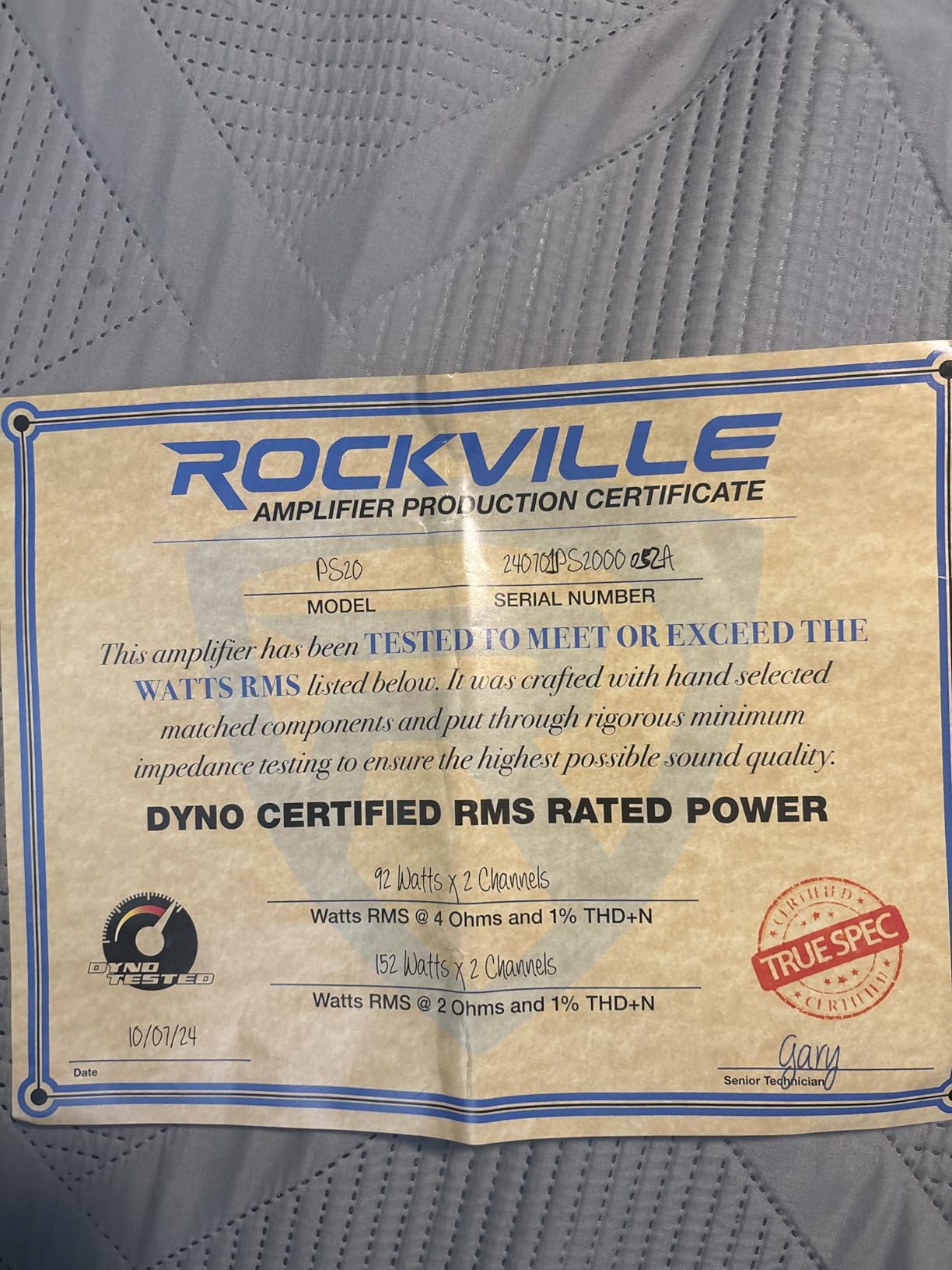 Rockville PS20 2 Channel ATV/UTV/Motorcycle Bluetooth Micro Amplifier, IP65 | 1200W Peak / 150W RMS x 2 at 2 Ohm, Class D, Waterproof, Crossover, Bass EQ, RCA and High Level Inputs, Bridgeable customer photo 1