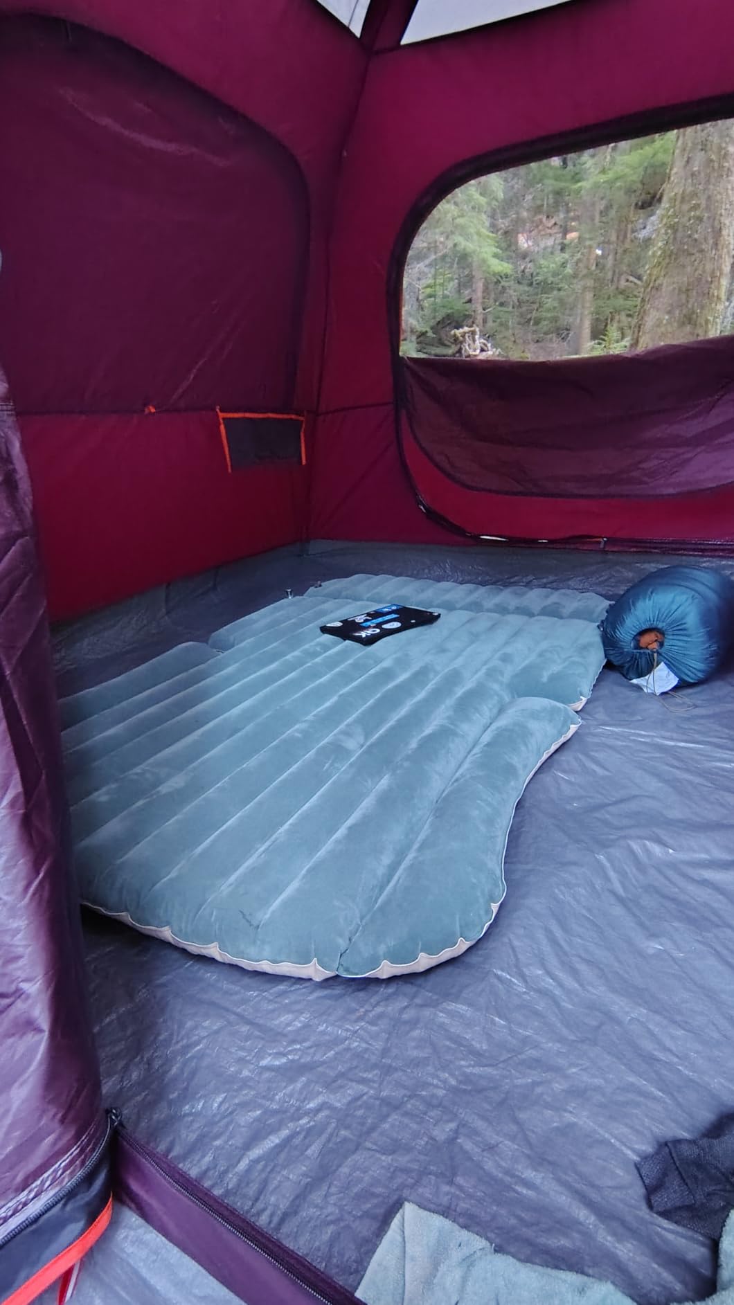 Ciremiv SUV Air Mattress, Double-Sided Flocked Car Bed with Pump & Pillow customer photo 1