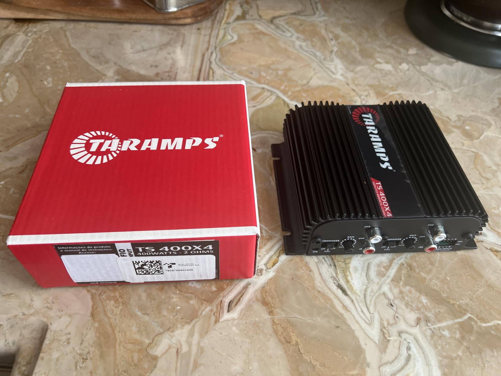 Taramps TS 400X4 Black 2 Ohms 400W RMS 4-Channel Car Audio Amplifier customer photo 2