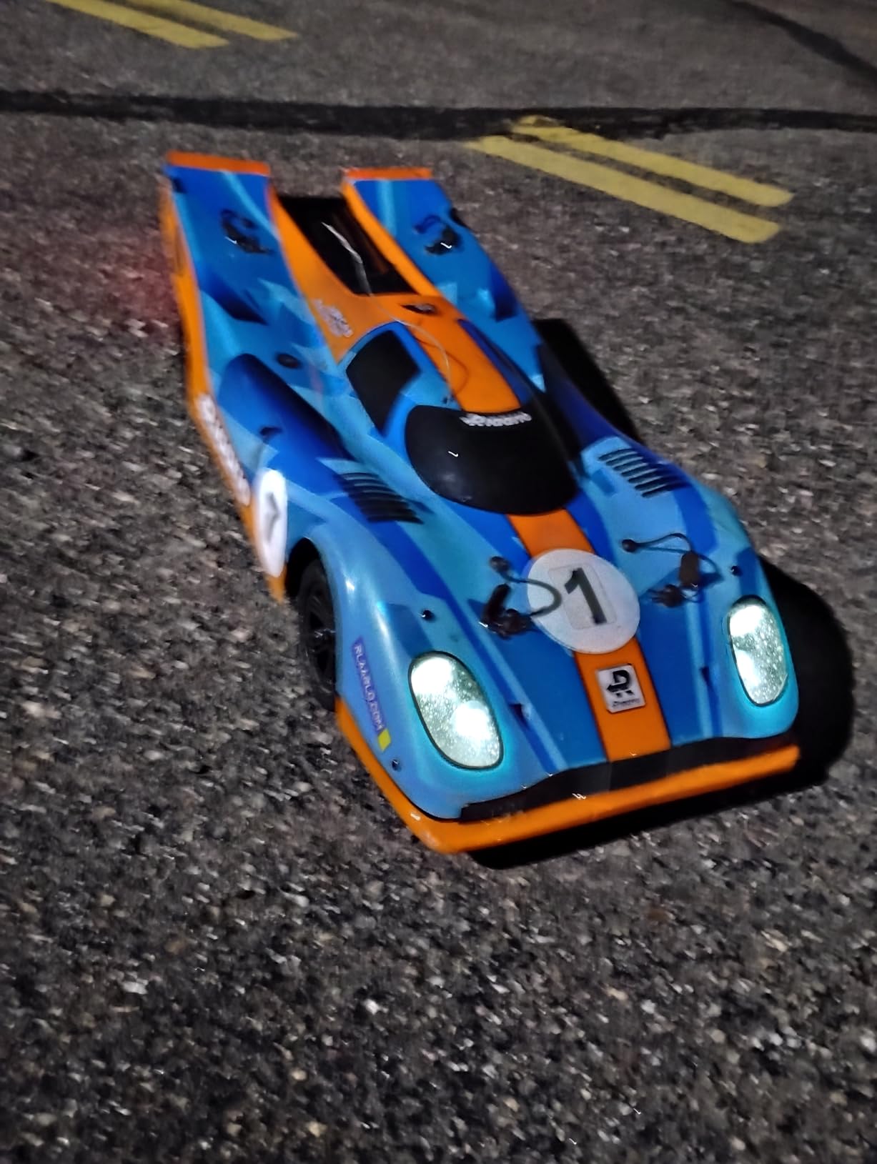 CROBOLL 1/10 Brushless Carbon Fiber RC Rally Cars with Gyro, Max 50 mph,RTR customer photo 2
