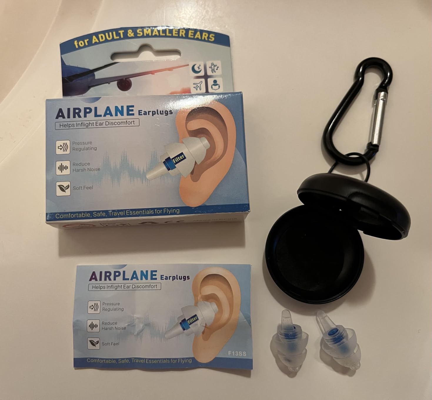 Motorcycle Ear Plugs, Wind Noise Reduction, Reusable Earplugs, 25dB | Noise Canceling Hearing Protection, Comfort Under Helmet, high-fidelity filter, Helmet Compatible, Motorbike, Touring, Racing customer photo 1