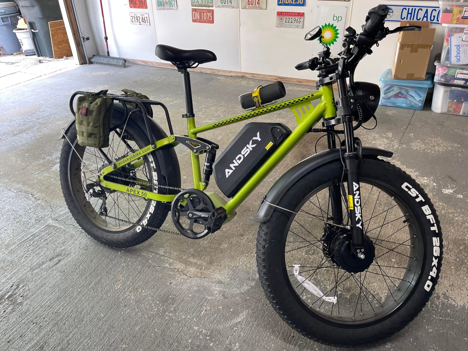 Dual Motor Ebike, 52V Ebikes for Adults, 3000W Peak Ebike 1300Wh Battery Electric Bike 26