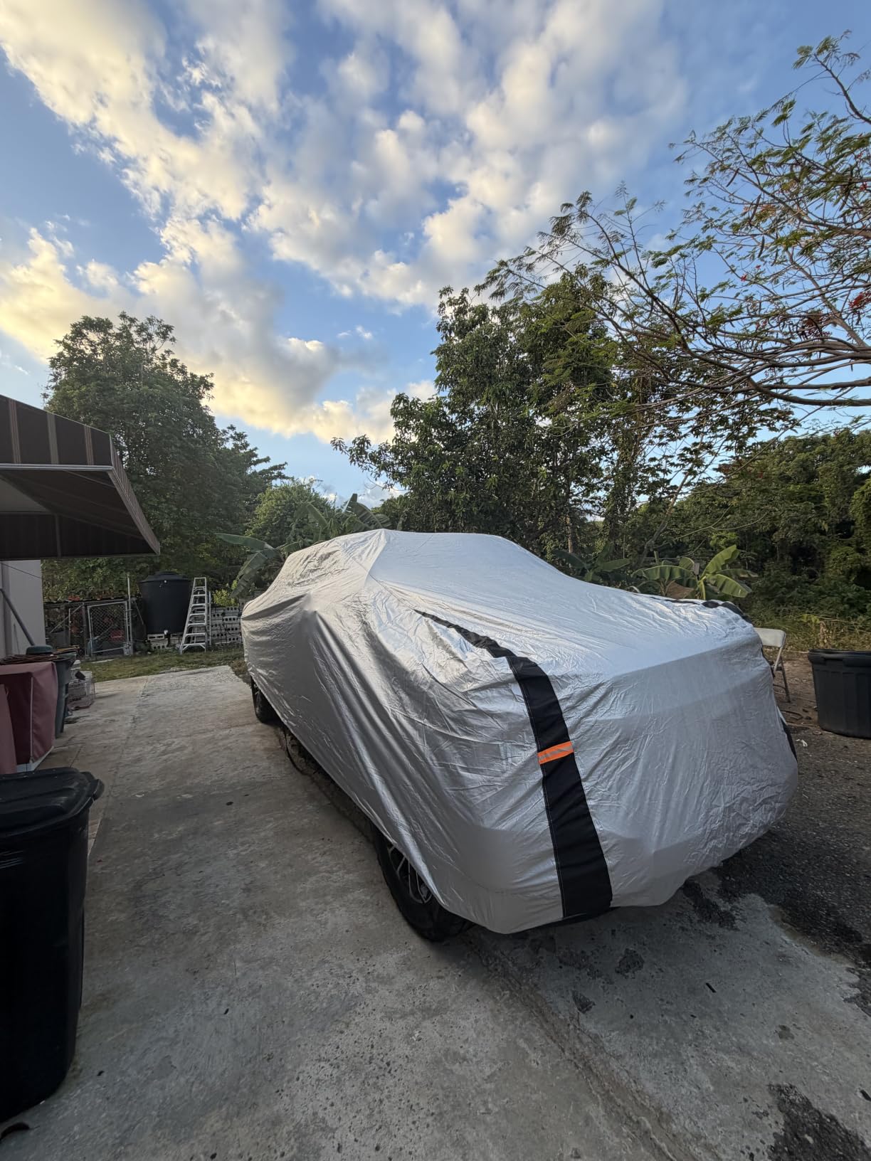 Ford F-150 Truck Cover Custom Fit 2008-2026 SuperCrew Cab SB (5.5'-6.5') with Door Zipper, 12 Layers Full Exterior Pickup Truck Cover Waterproof All Weather, Wind Dust Sun and UV Protection customer photo 1